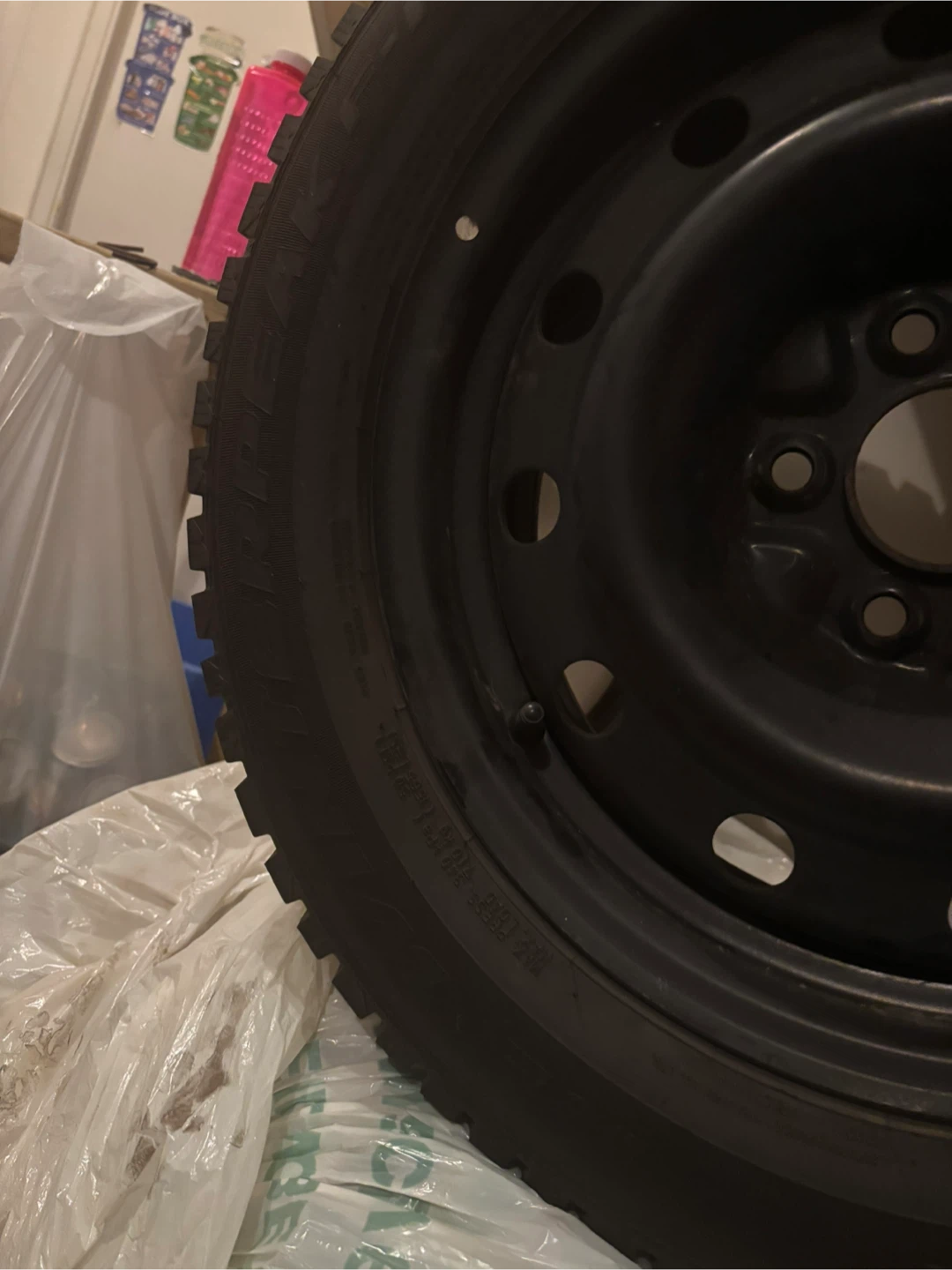 Falken Winterpeak F-Ice 1  Winter Tires on winter rims - photo 3