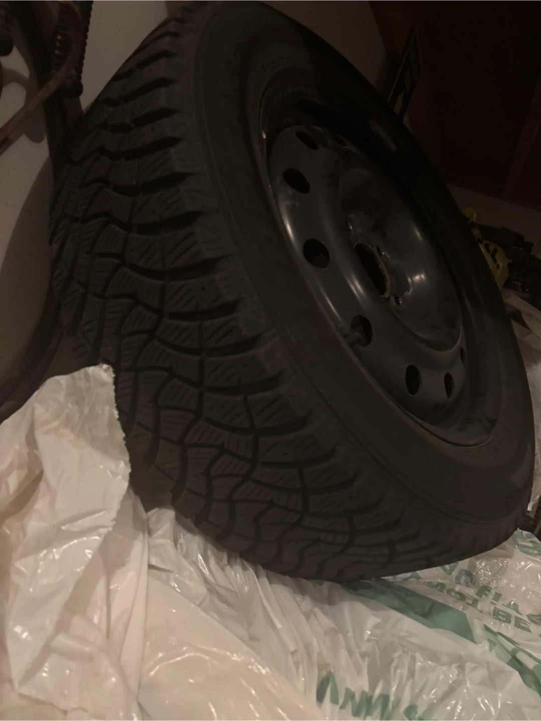 Falken Winterpeak F-Ice 1  Winter Tires on winter rims - photo 4