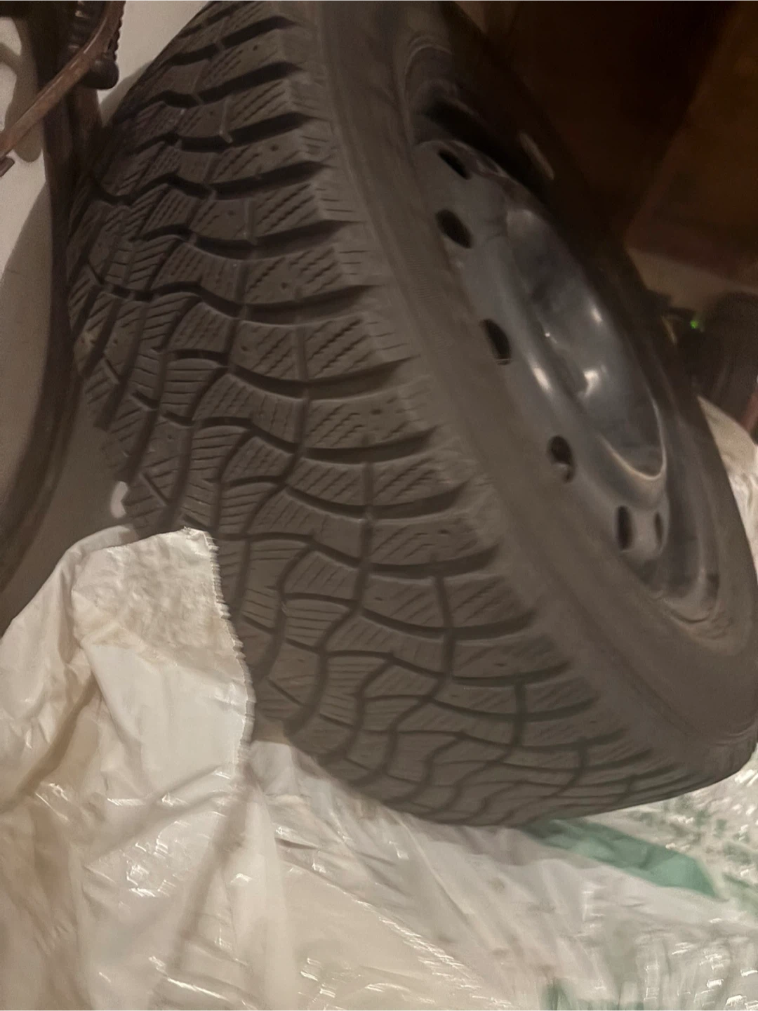 Falken Winterpeak F-Ice 1  Winter Tires on winter rims