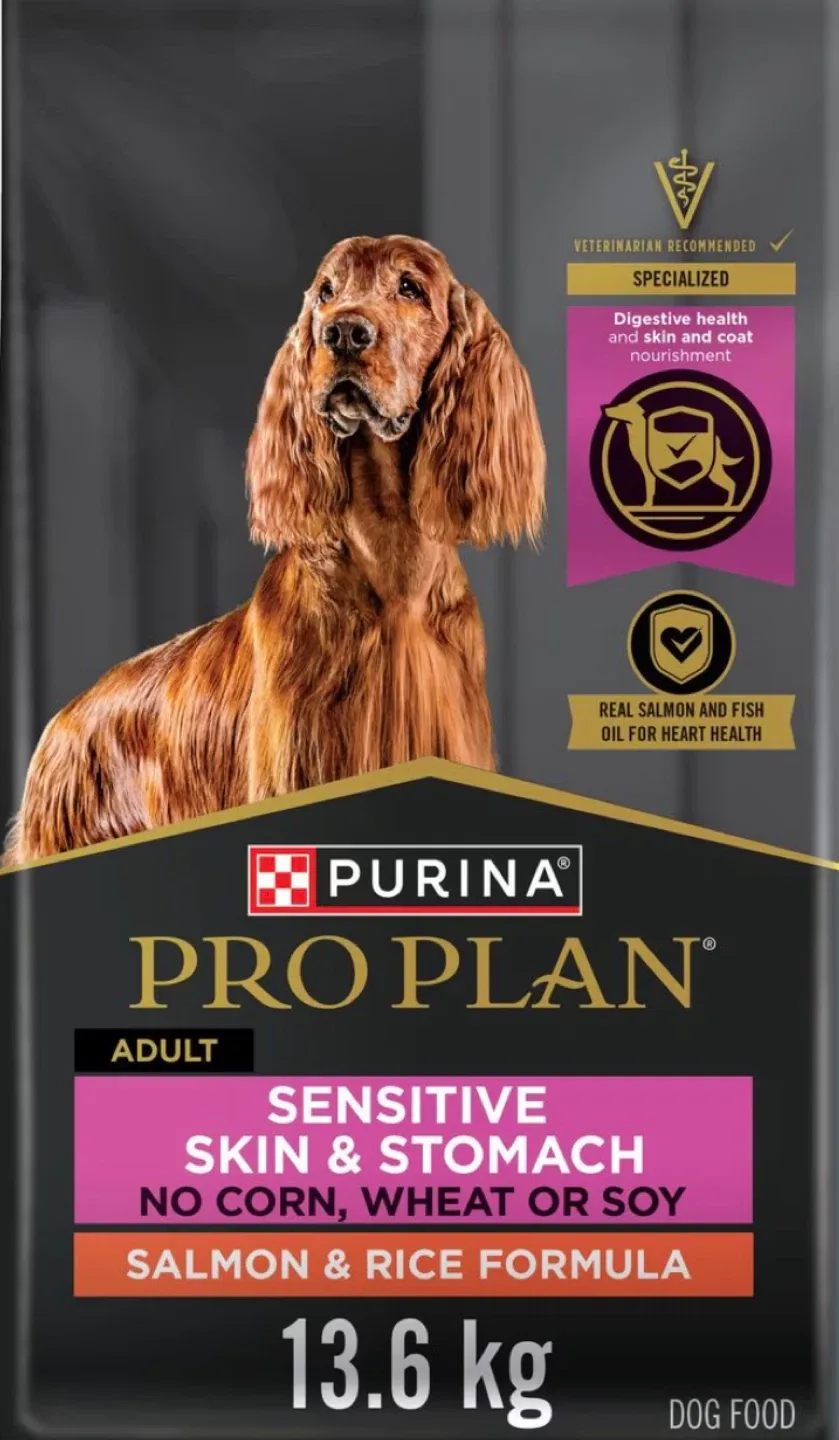 Purina Pro Plan Adult Sensitive Skin & Stomach 13.6kg