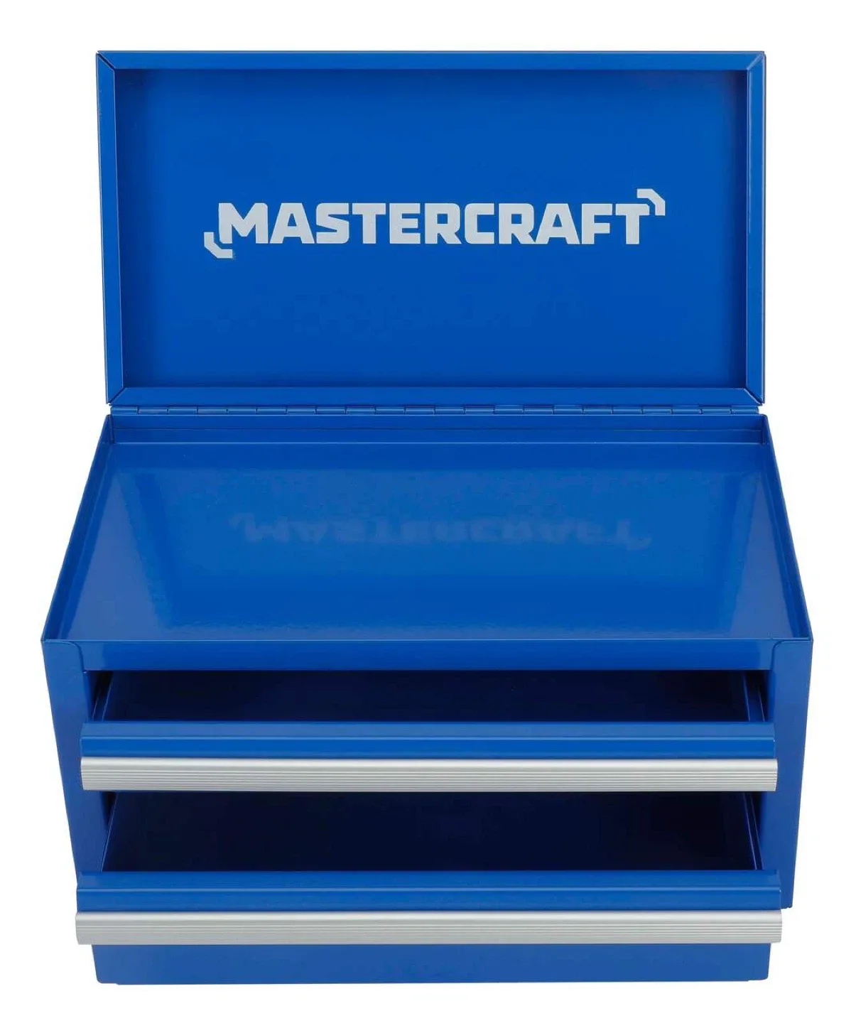 Mastercraft Mini Blue Metal Tool Box image indicator(2)