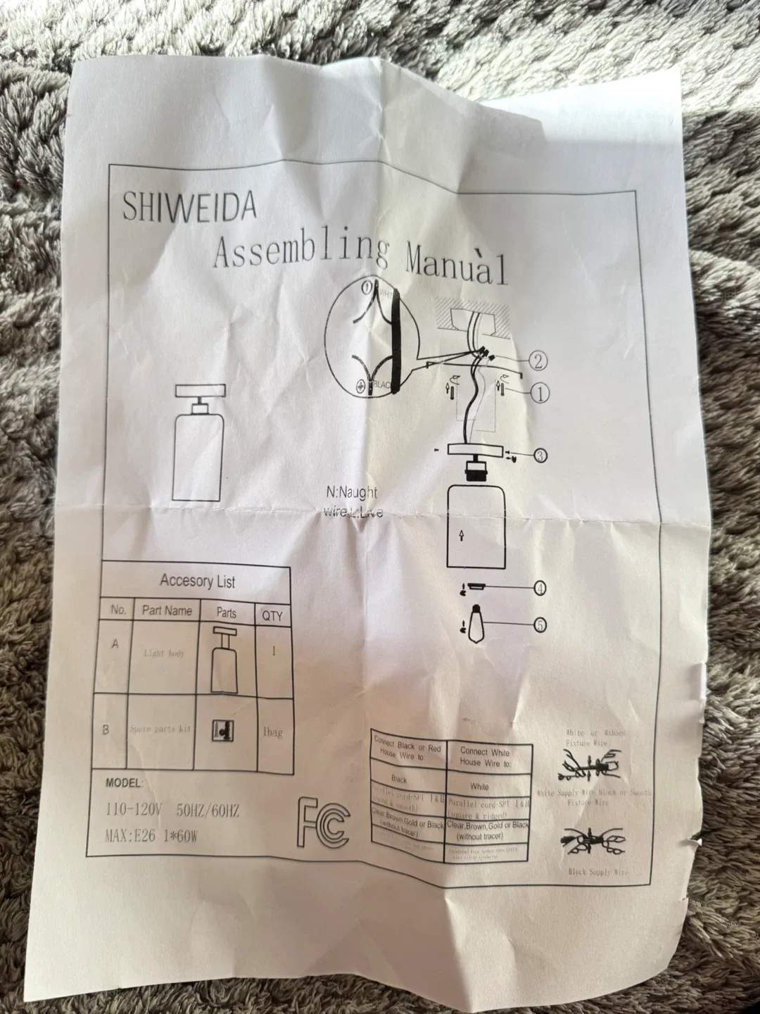 Semi Flush Mount Ceiling Light image indicator(8)