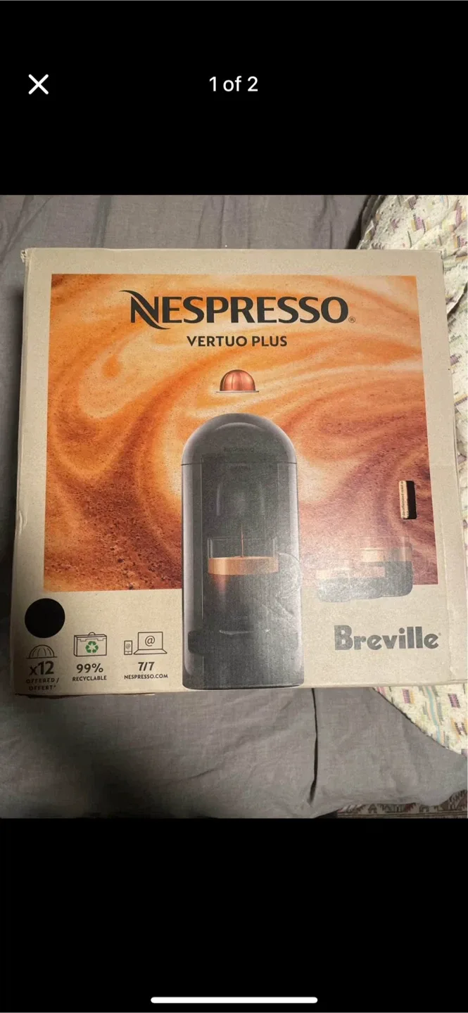 Nespresso Vertuo Plus Coffee Machine by Breville