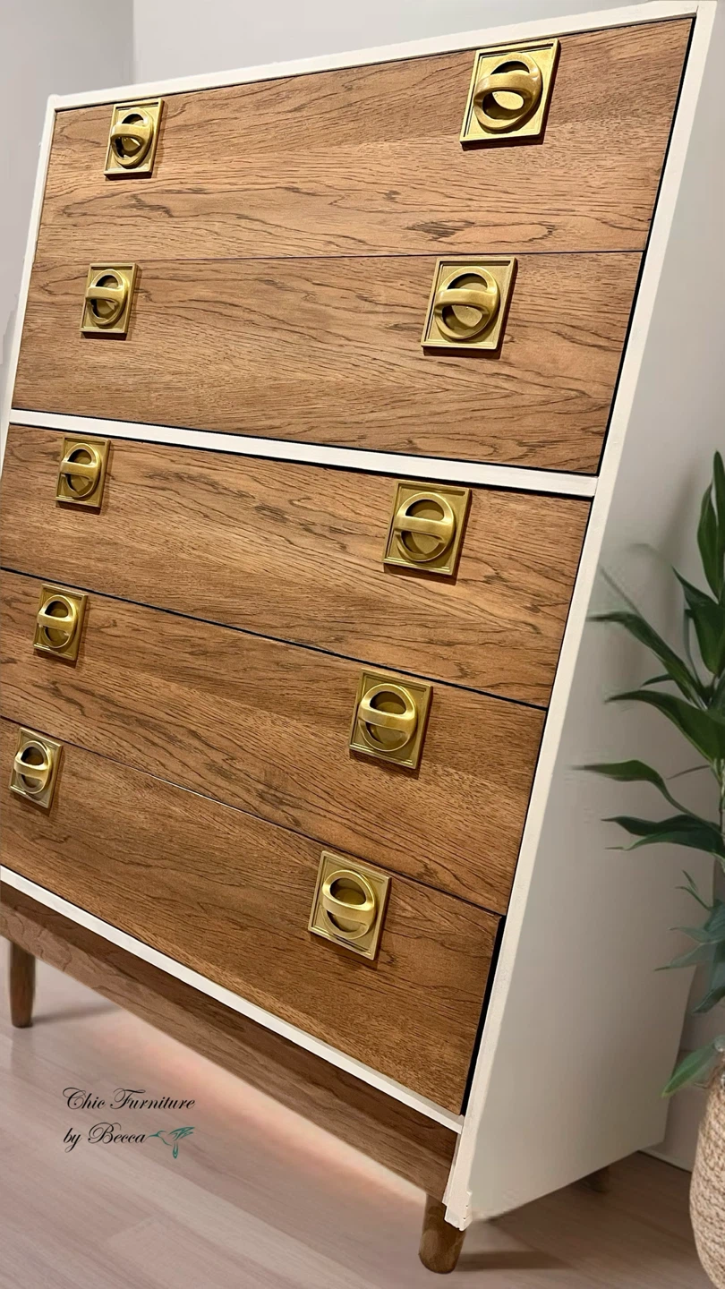 Refinished 5 Drawer Dresser - photo 5