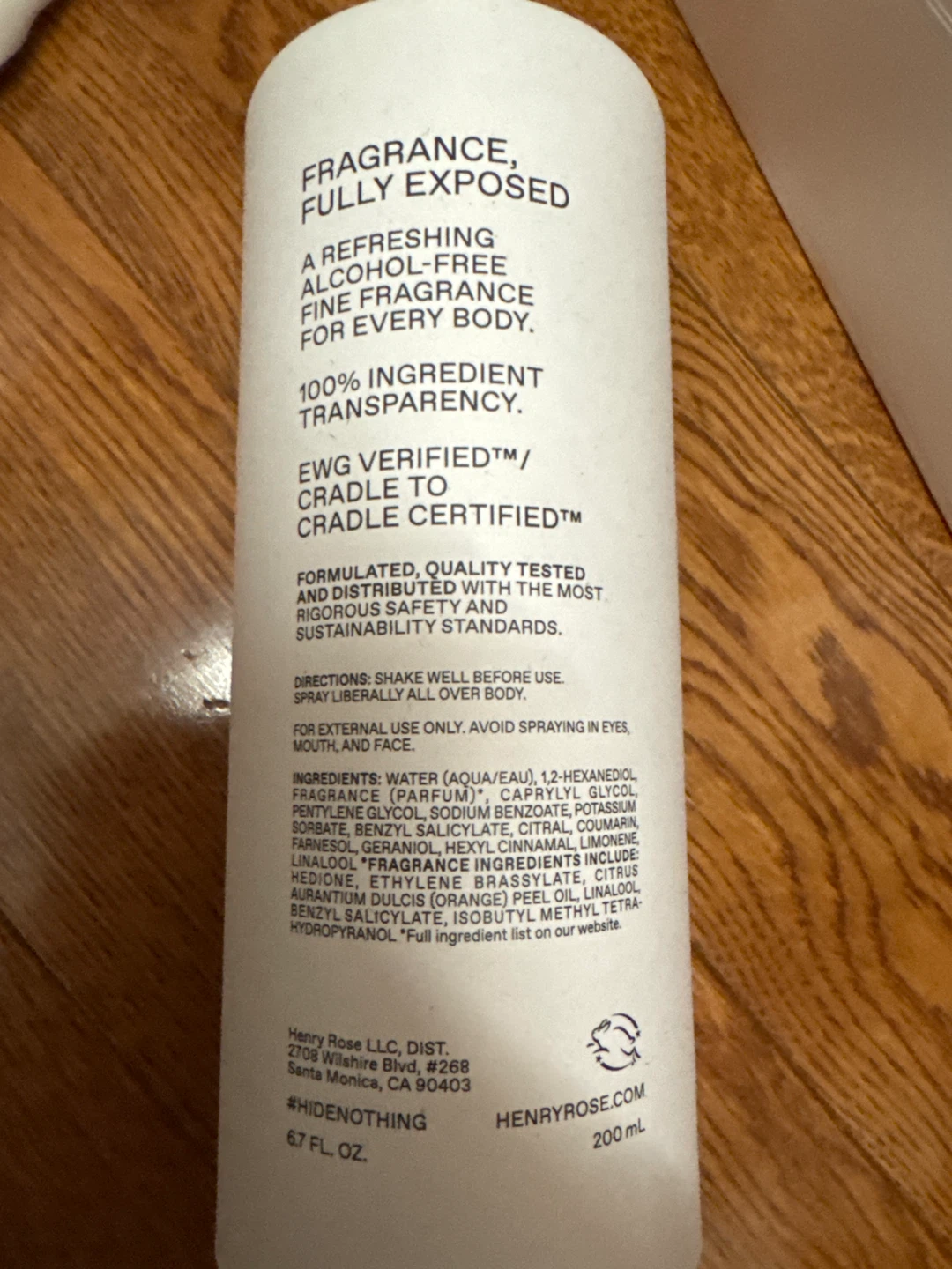 Henry Rose Mustang Body Spray - photo 2