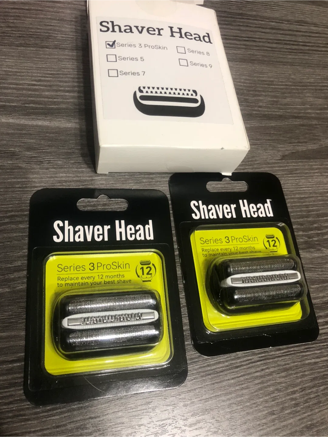 NEW-Braun Series 3 ProSkin Shaver Head Replacement