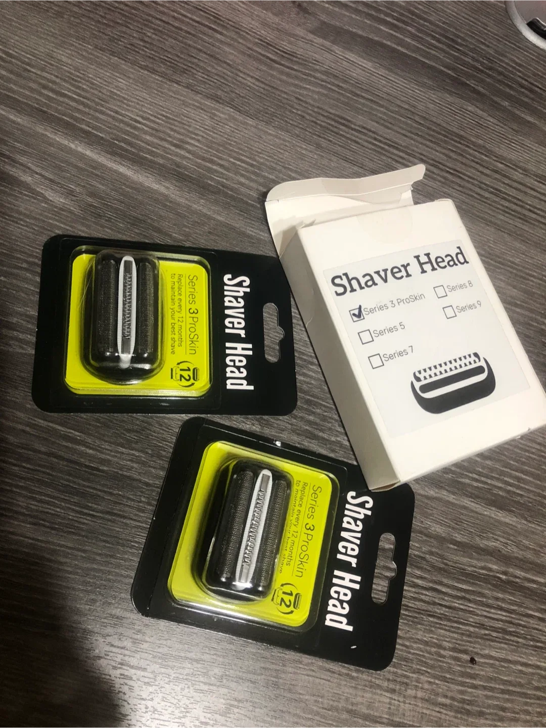 NEW-Braun Series 3 ProSkin Shaver Head Replacement image indicator(3)