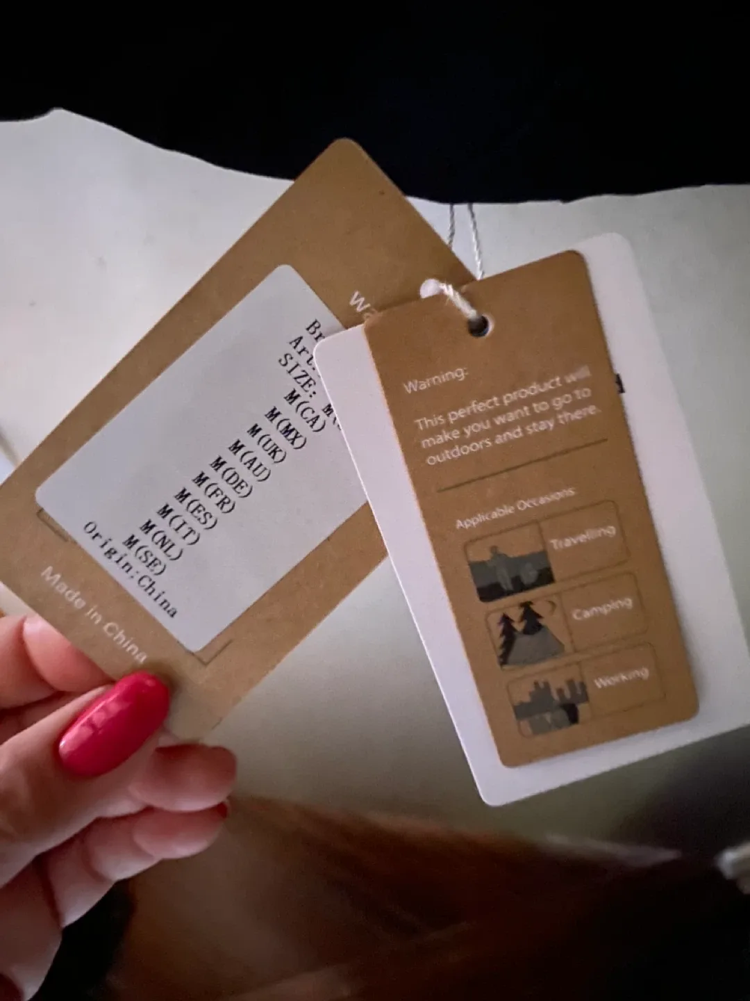 Wantdo Black Puffer Jacket - Size L image indicator(5)