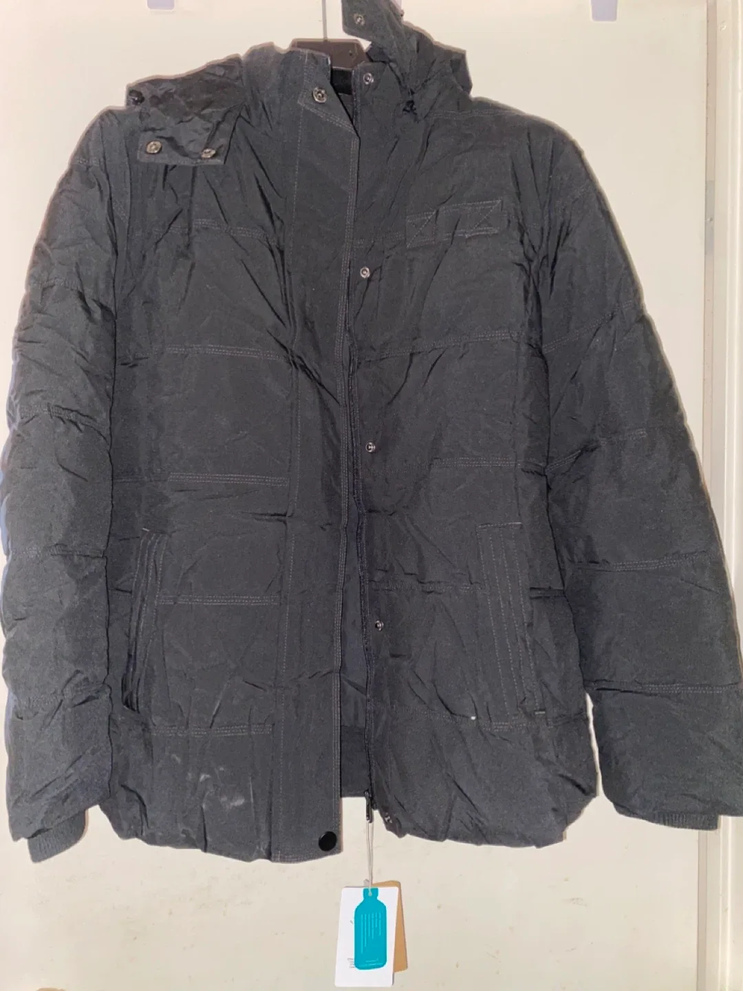 Wantdo Black Puffer Jacket - Size L image indicator(2)