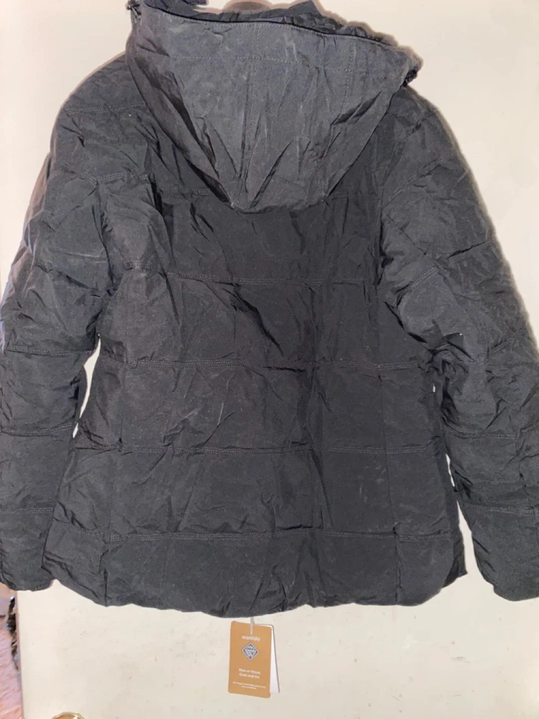 Wantdo Black Puffer Jacket - Size L image indicator(3)