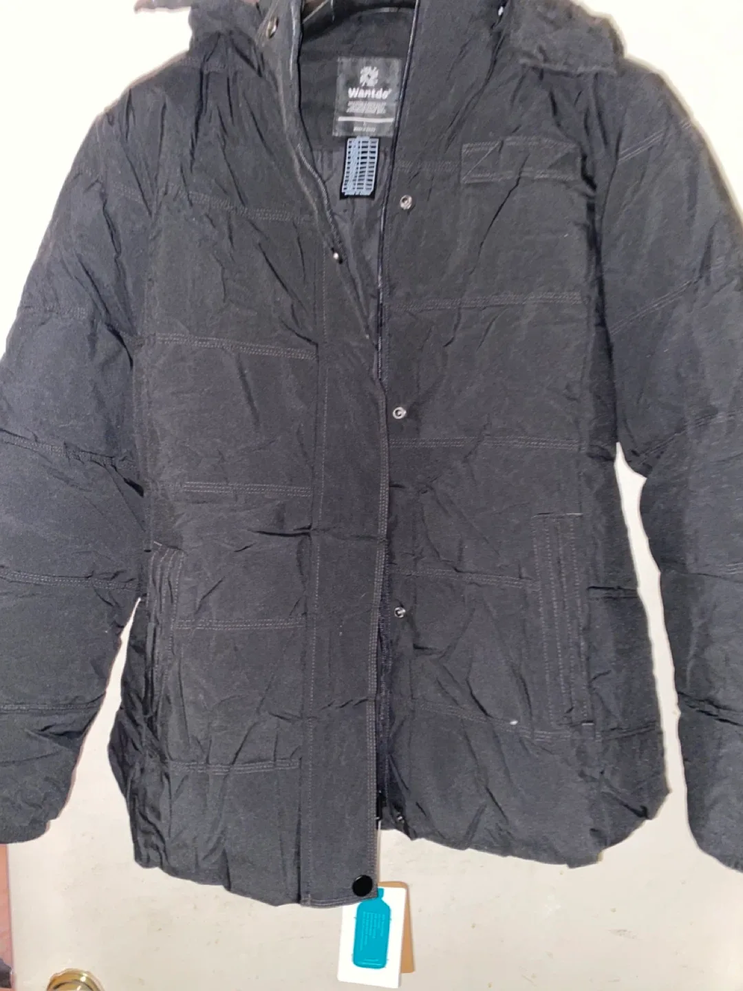 Wantdo Black Puffer Jacket - Size L
