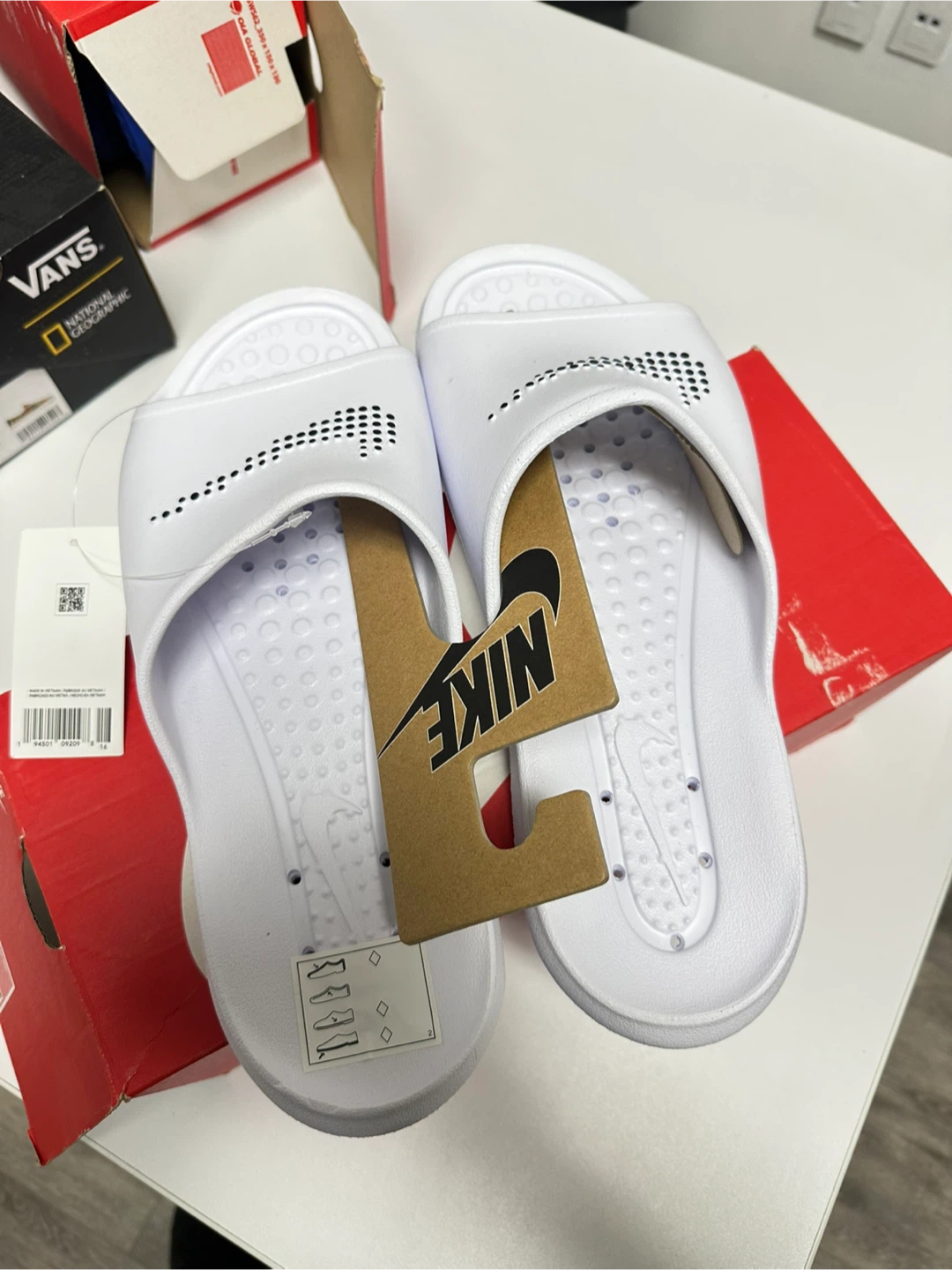 Nike Victori One Shower Slide White - Size 12 - photo 3