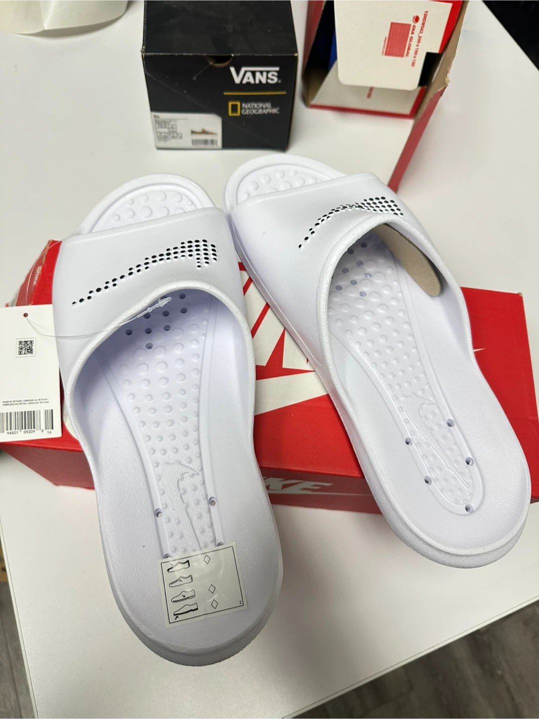 Nike Victori One Shower Slide White - Size 12 - photo 2