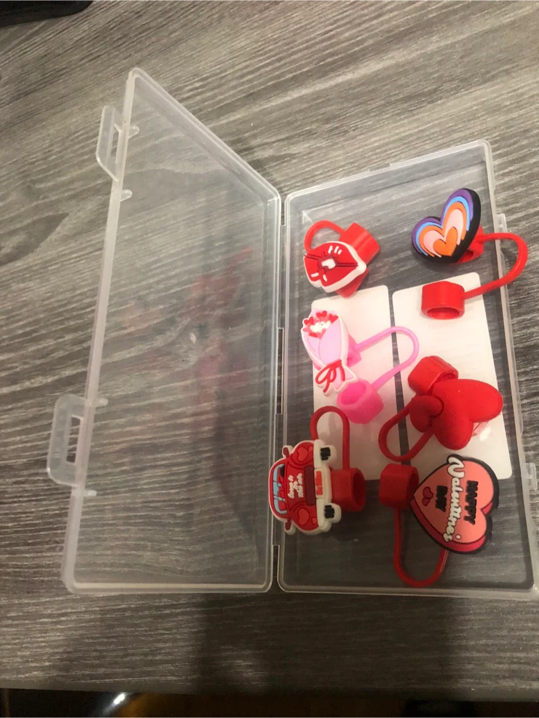 New Silicone Straw Covers - 6 Pcs