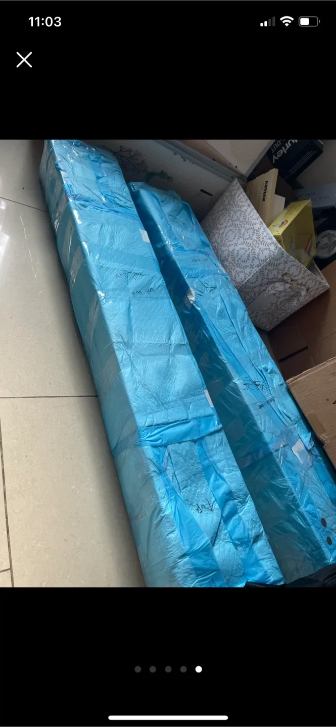 Dark gray Geometric Bookshelf - 49x51 inches image indicator(5)