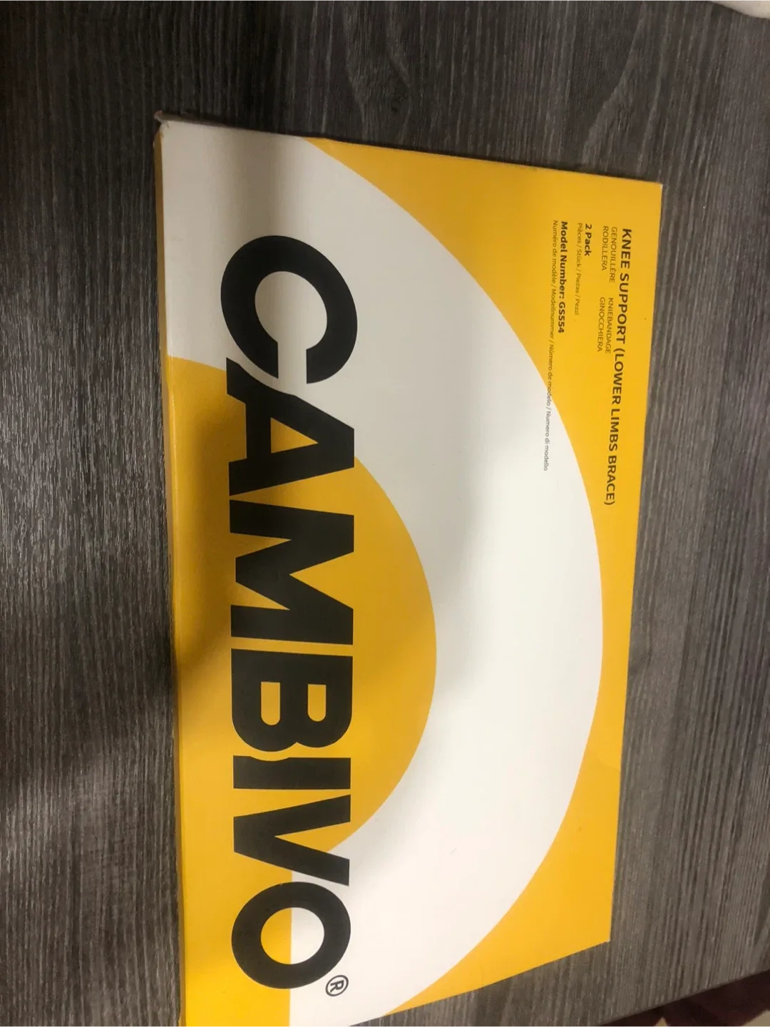 Cambivo Knee Support Brace, 2 Pack image indicator(5)