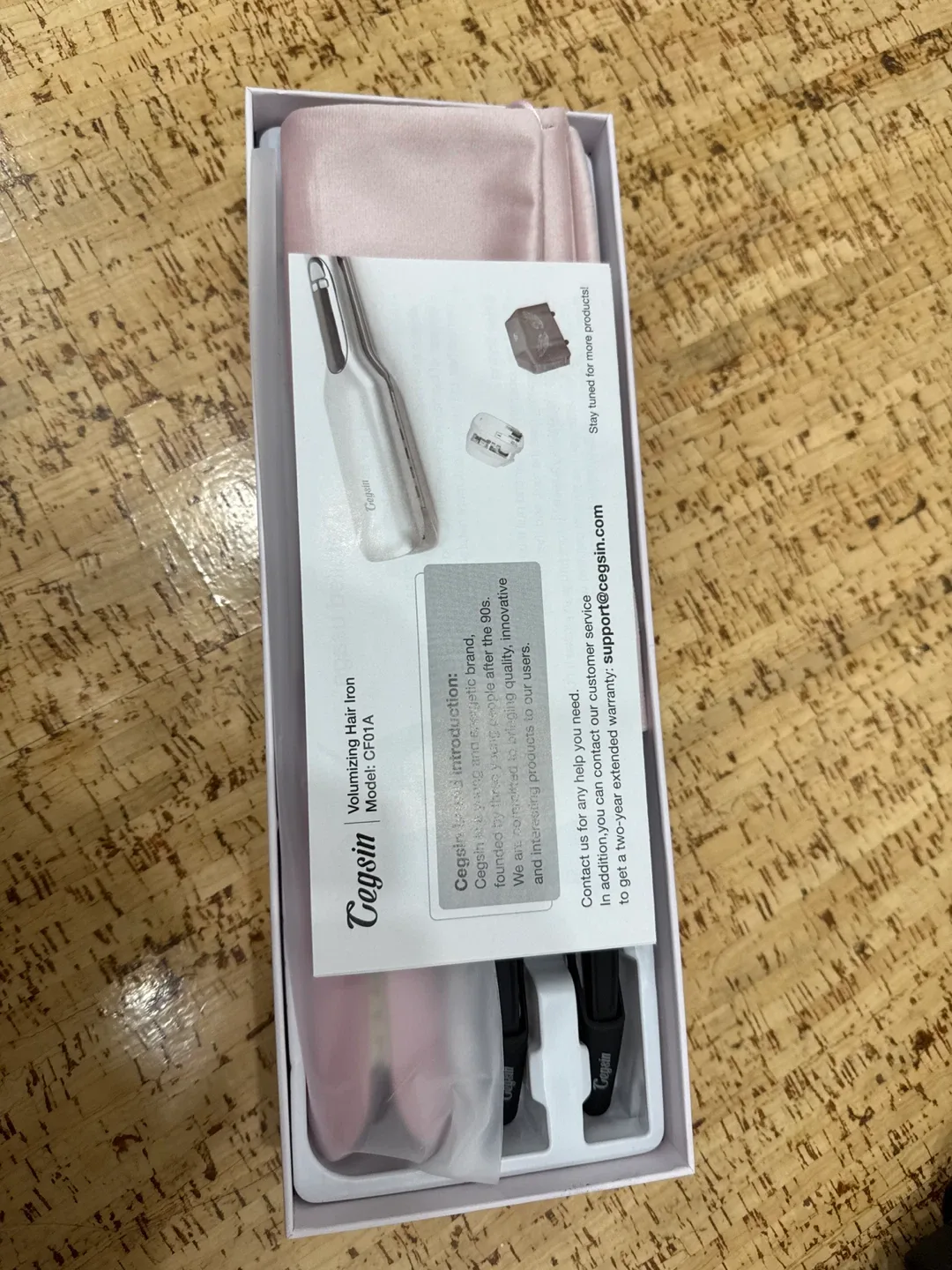 Cegsin Volumizing Hair Iron CF01A image indicator(2)