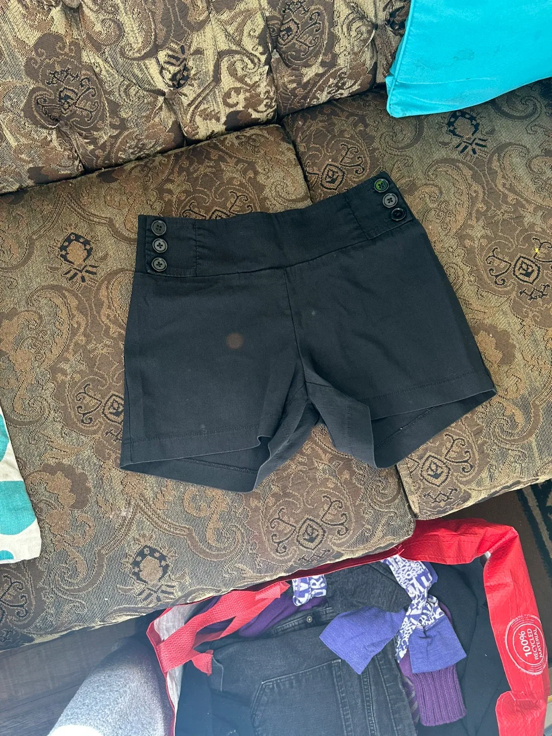 Candy Couture Black Shorts - Size M