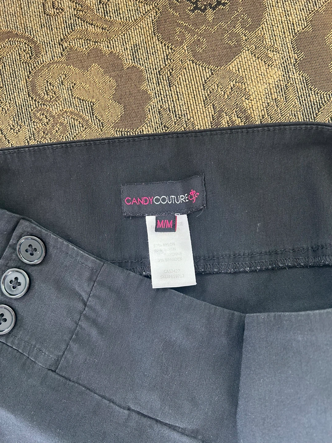 Candy Couture Black Shorts - Size M - photo 2