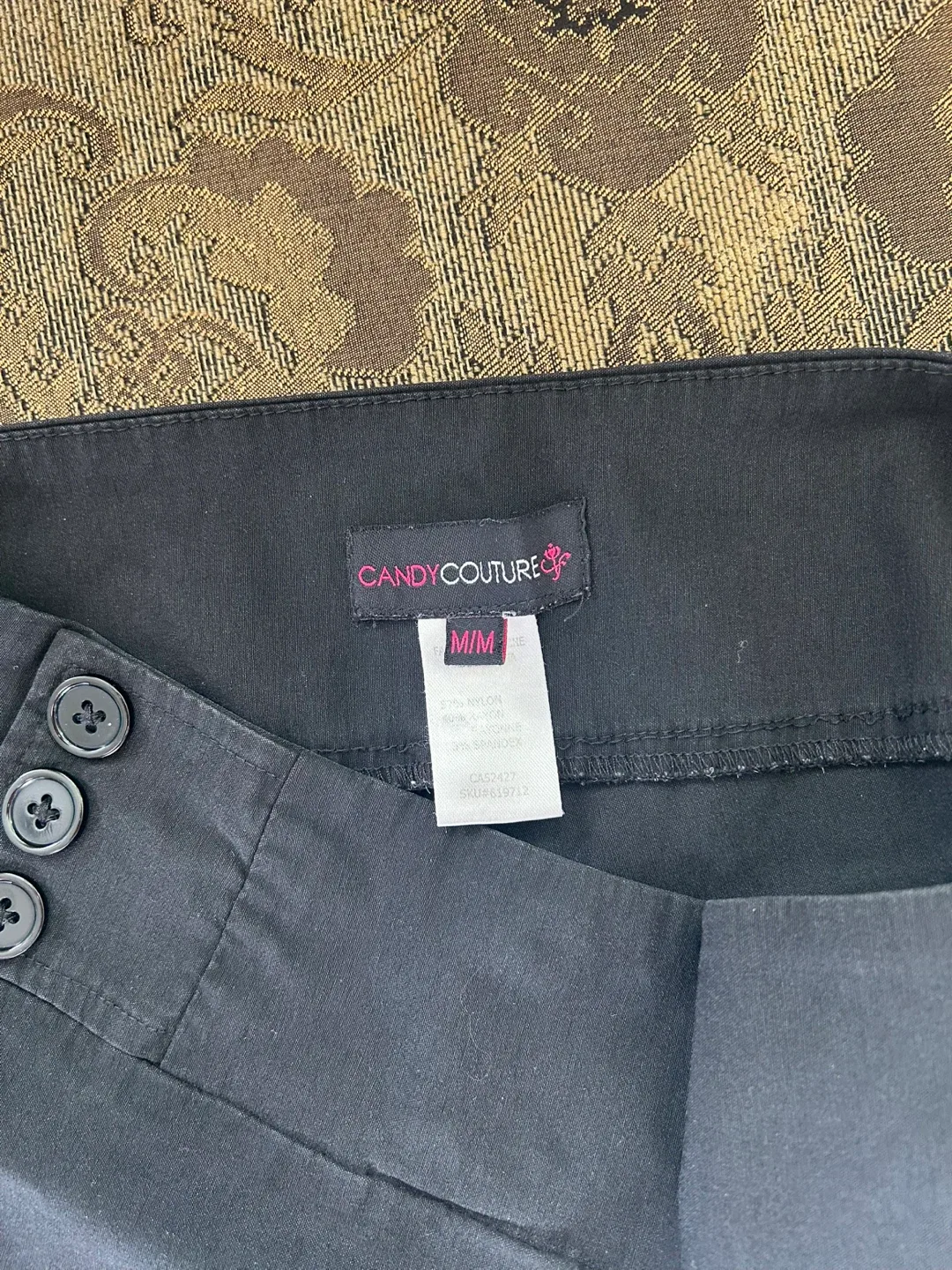 Candy Couture Black Shorts - Size M image indicator(2)