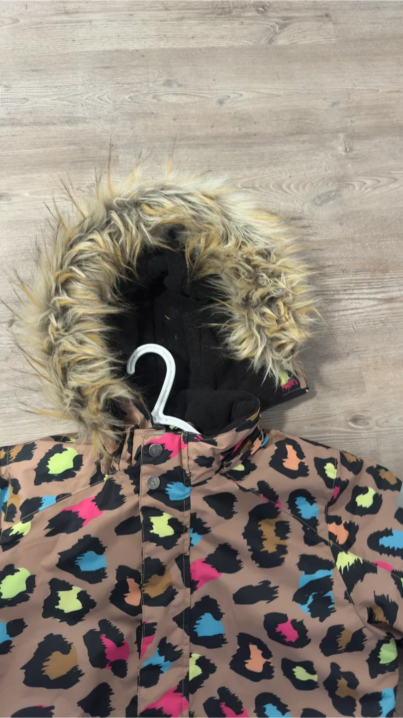 Deux par Deux Leopard Snowsuit - Big Girl #cleanout image indicator(3)