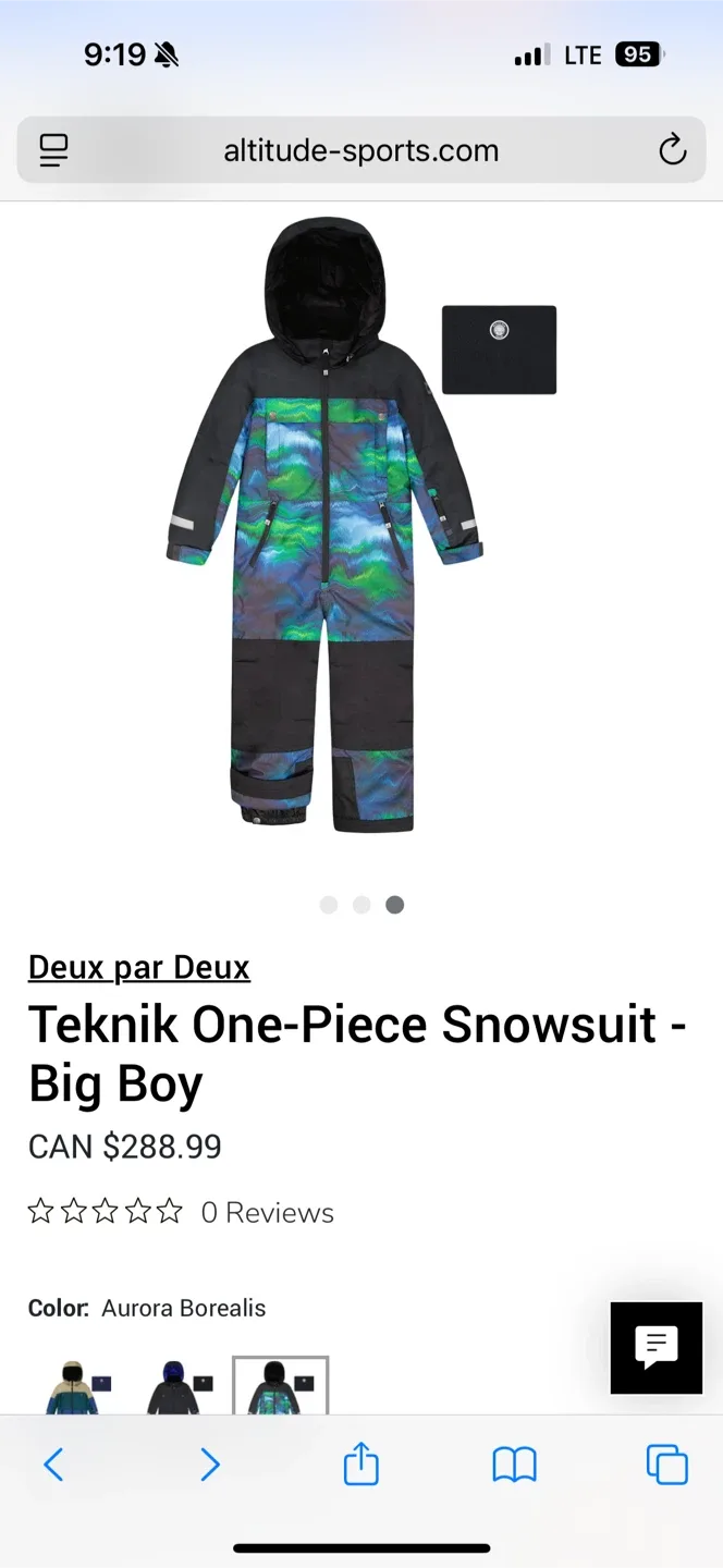 Deux par Deux One-Piece Snowsuit - Size 12 #cleanout image indicator(5)
