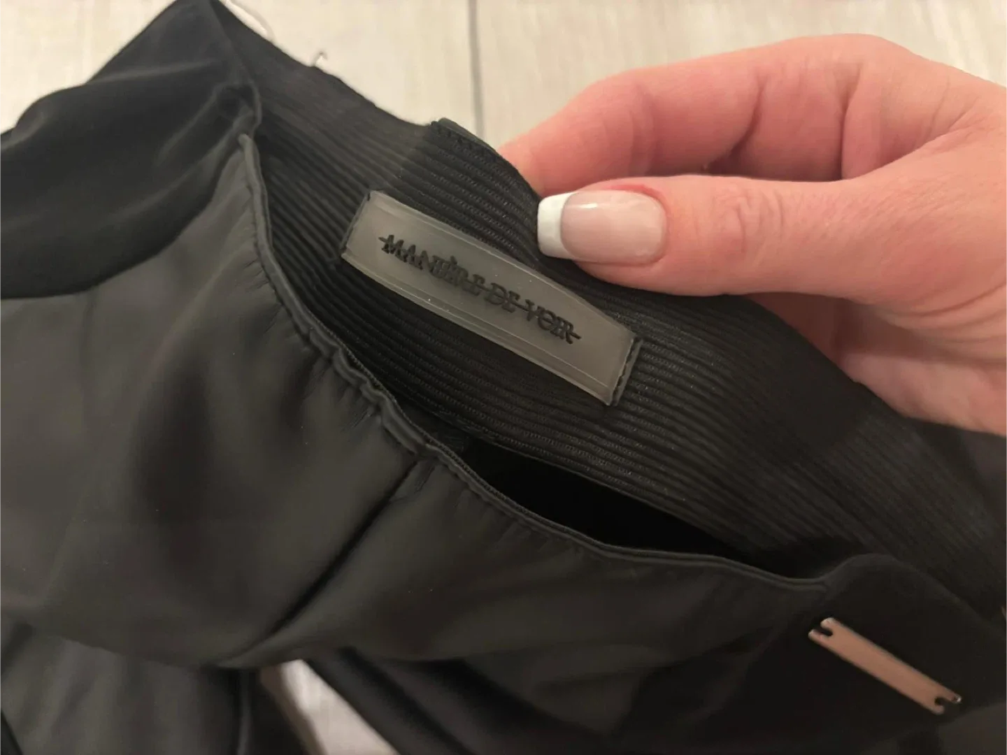 Manière De Voir Matte Leather Contour Leggings - Size 6 image indicator(4)