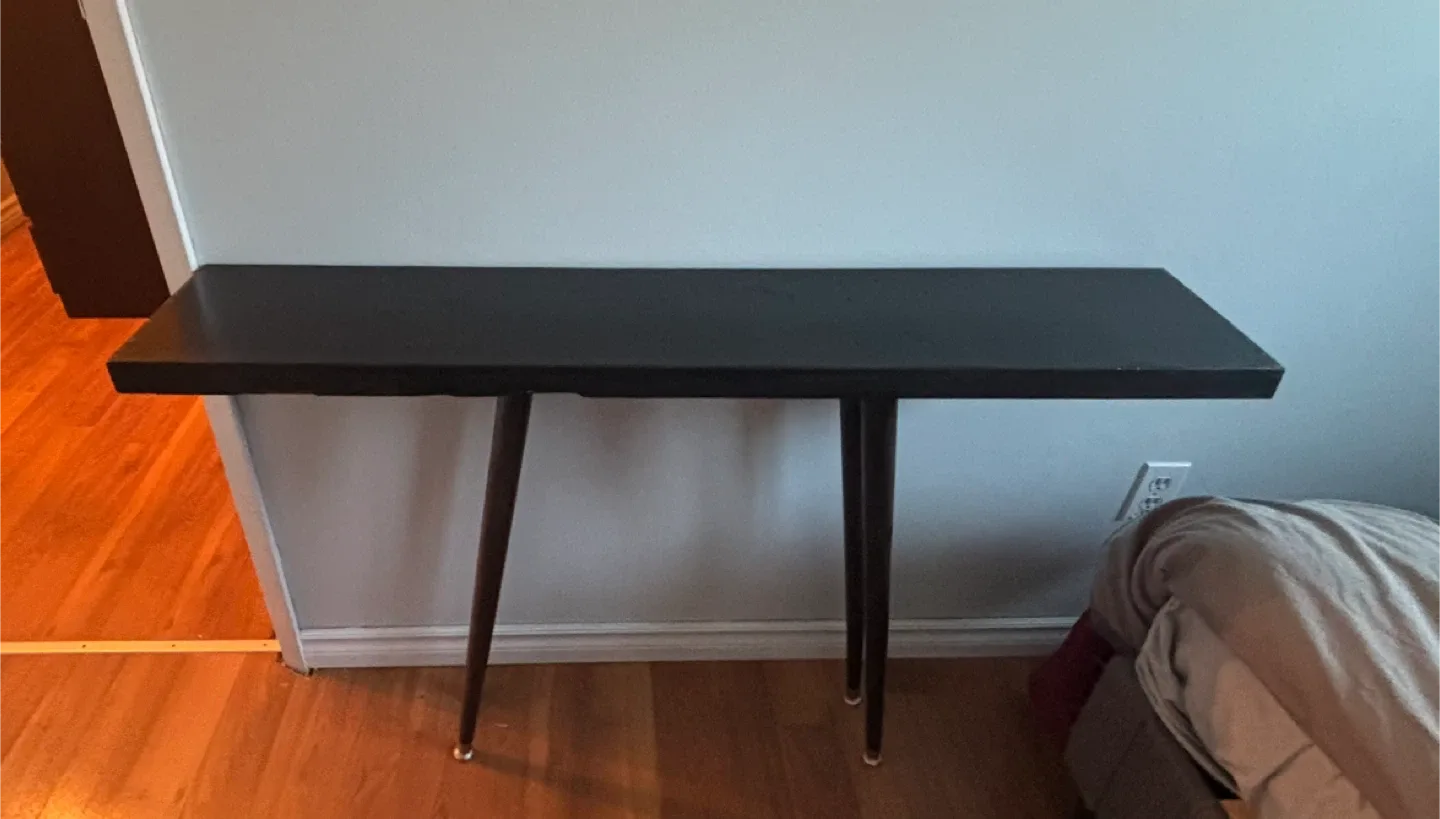 Black Console Table