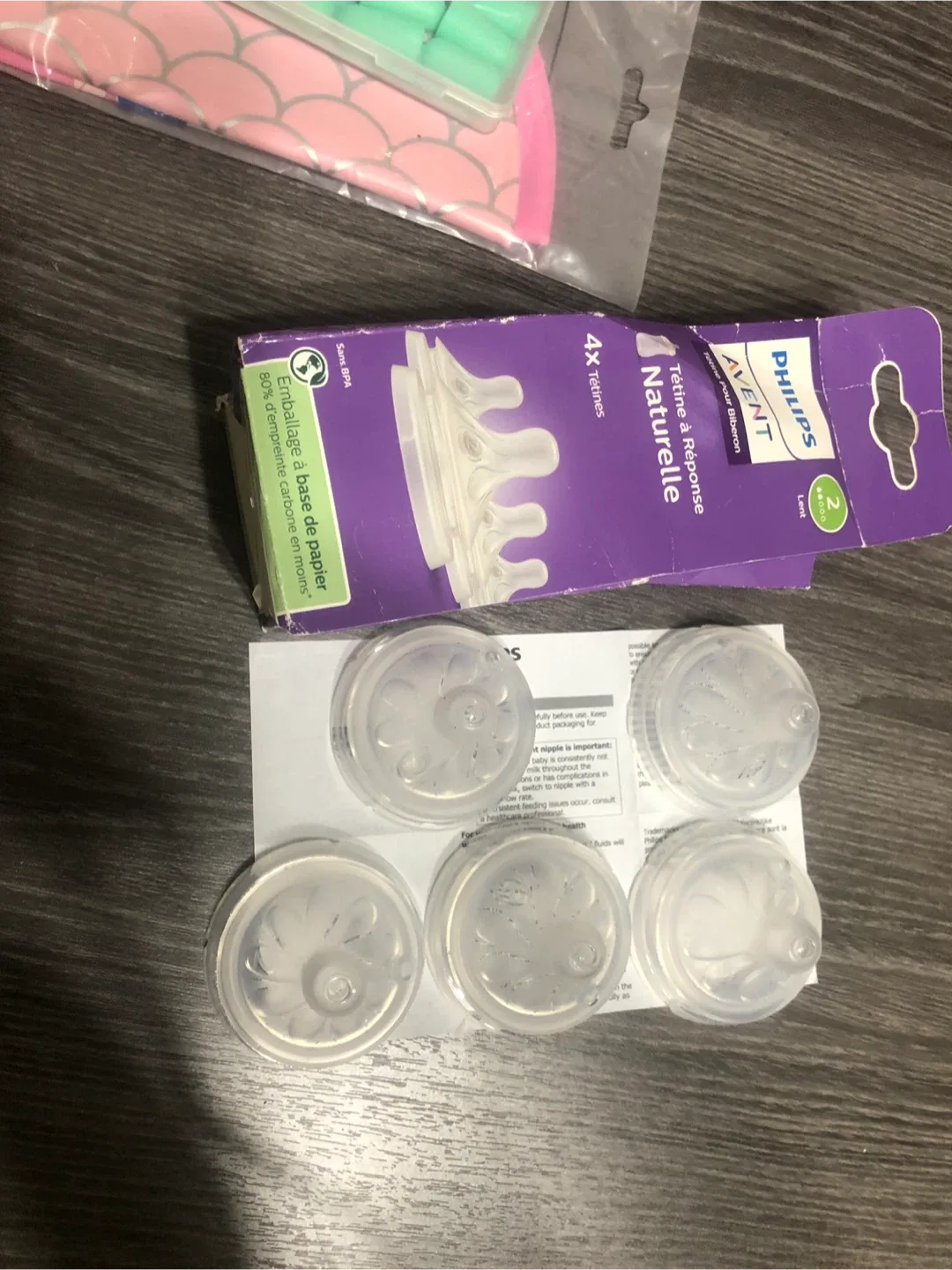 Philips Avent Natural Baby Bottle Nipples - Size 2 image indicator(3)