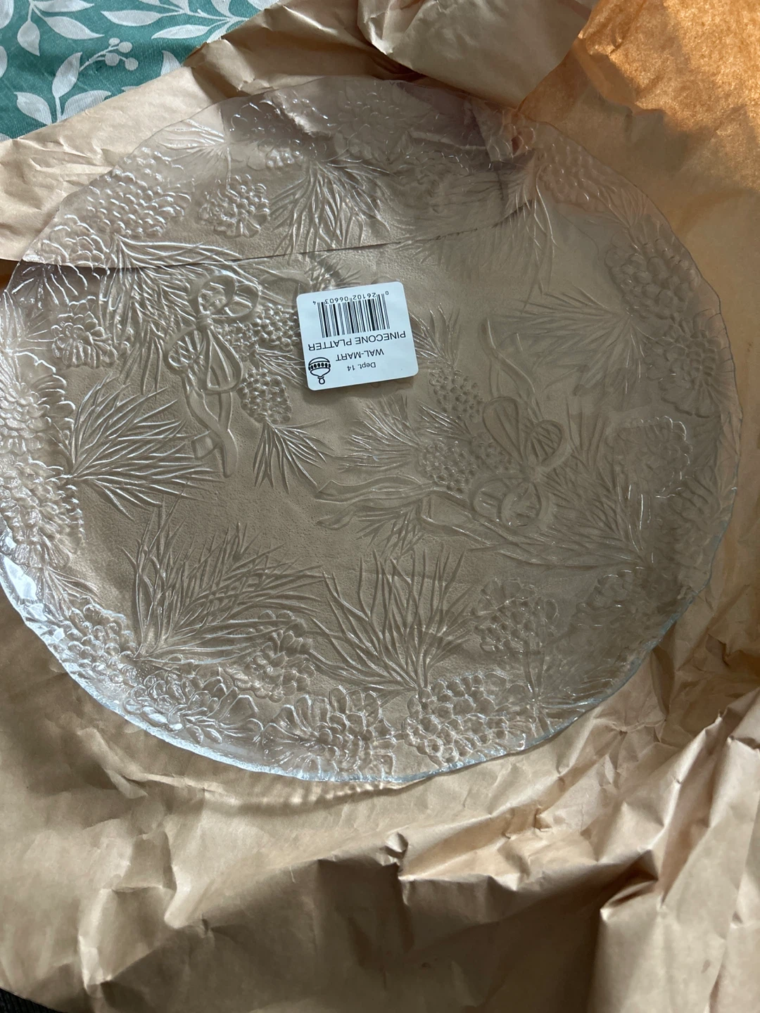 Walmart Pinecone Platter