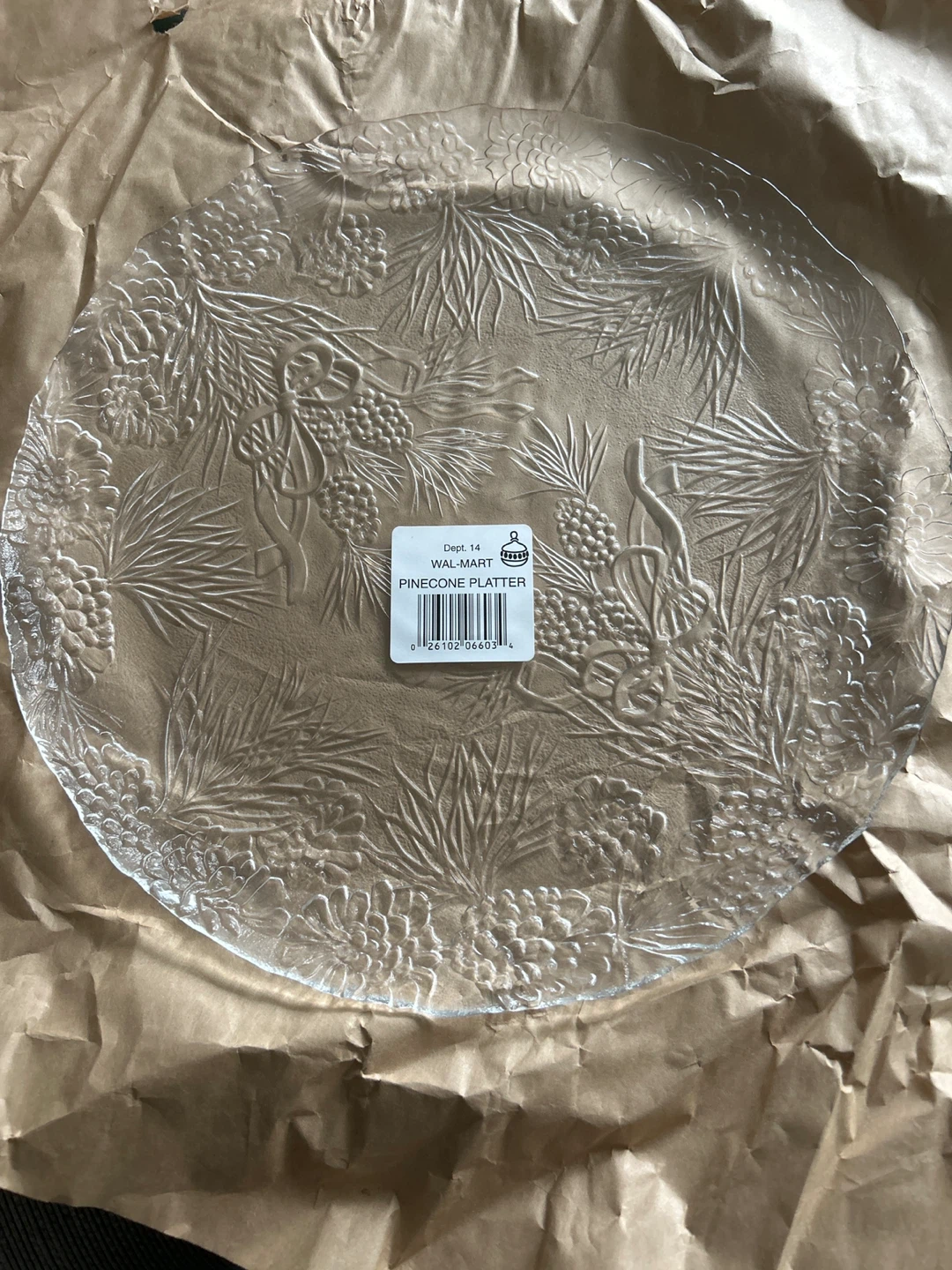 Walmart Pinecone Platter - photo 2
