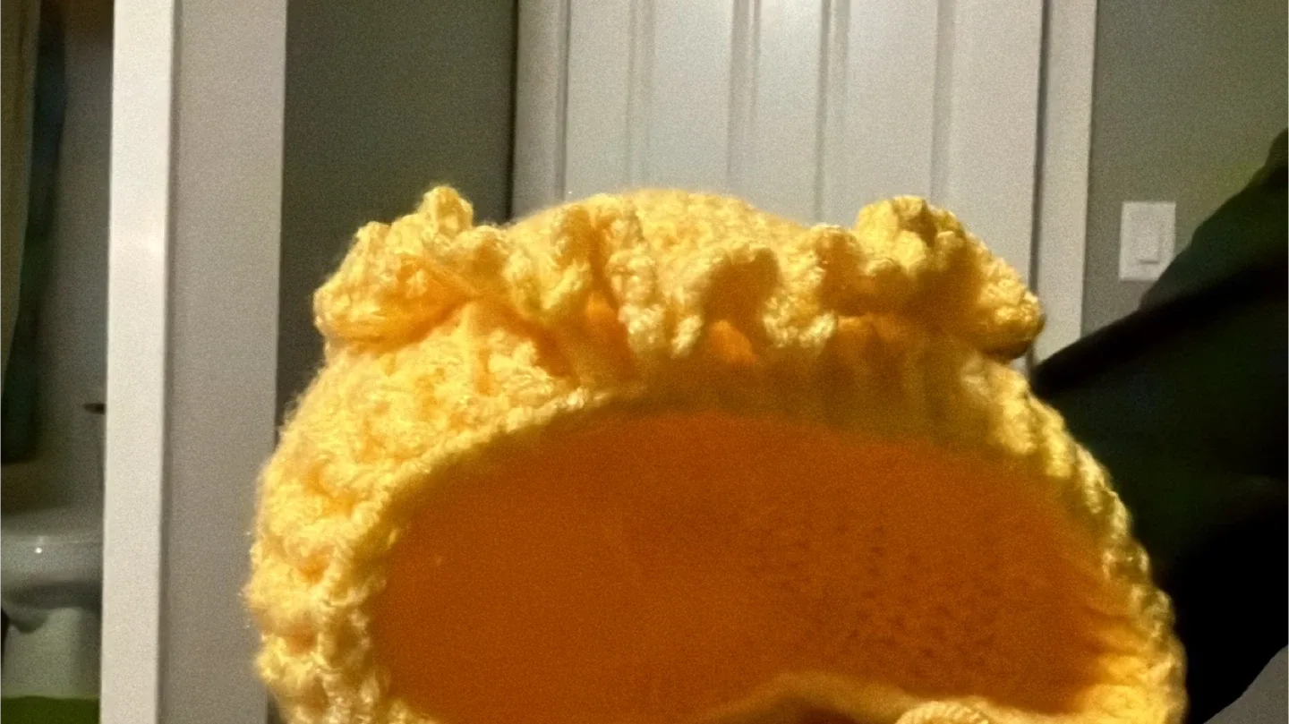 Yellow Crocheted Hat image indicator(5)