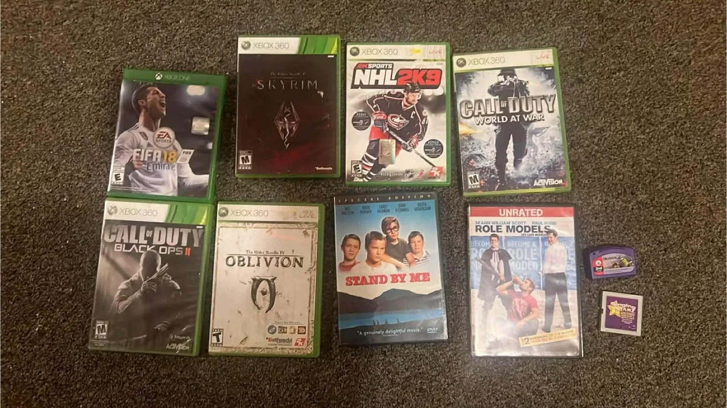 Xbox 360 Games: FIFA 18, Skyrim, Call of Duty + More