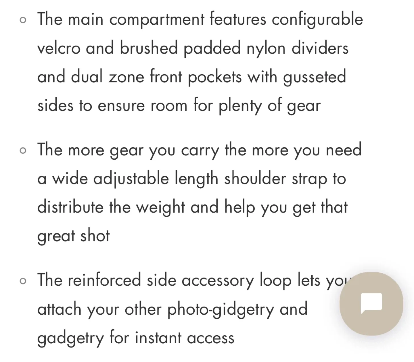 #cleanout Crumpler 3 Million Dollar Home Camera Bag image indicator(6)