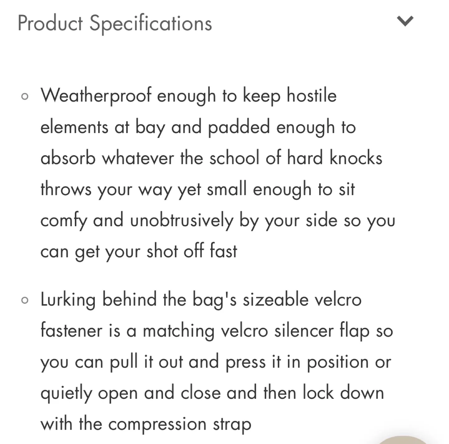 #cleanout Crumpler 3 Million Dollar Home Camera Bag image indicator(5)