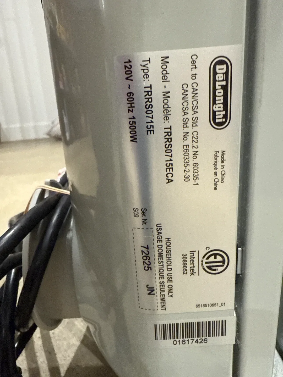 DeLonghi Full Room Space Heater image indicator(2)