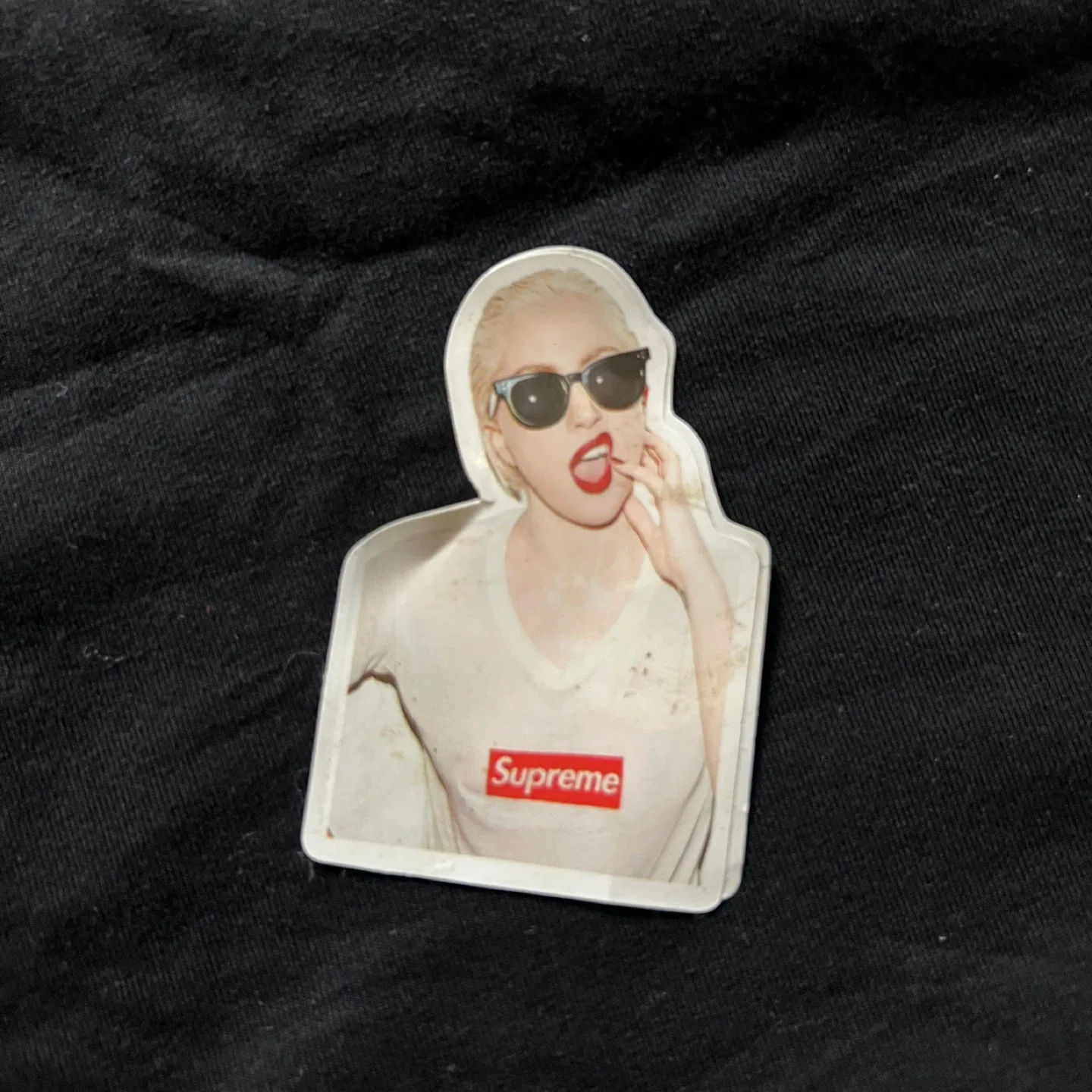 Supreme Towel LV Tee shirt and bonus GaGa sticker. image indicator(8)