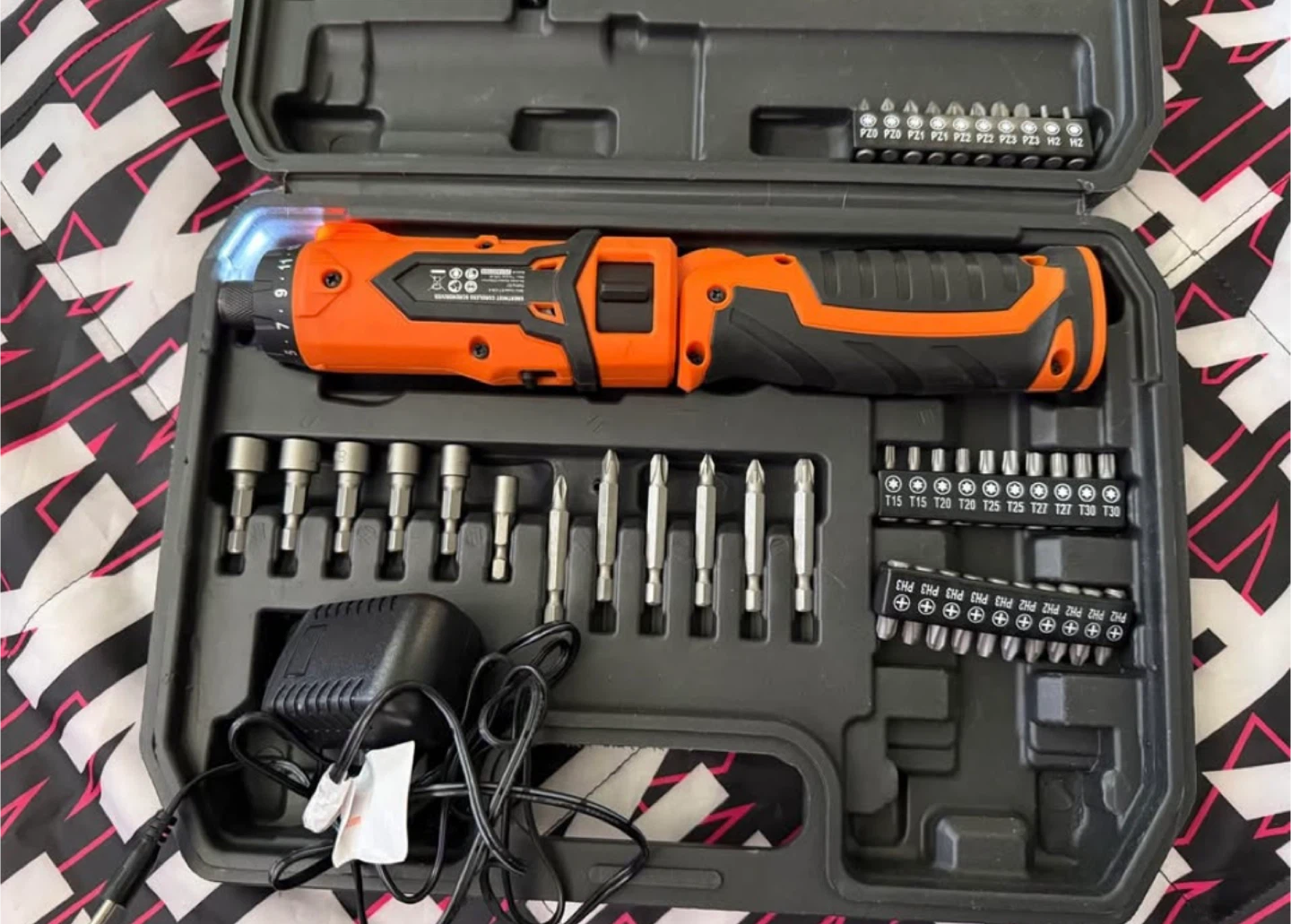Enertwist Cordless Screwdriver Set - 82 Piece - photo 2