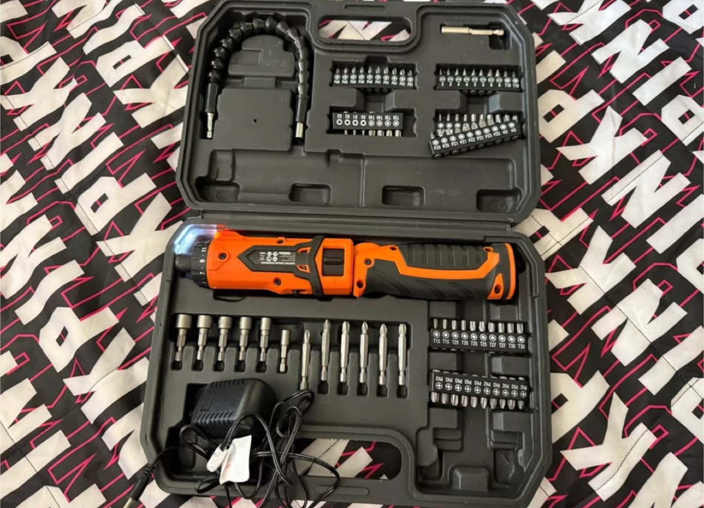 Enertwist Cordless Screwdriver Set - 82 Piece - photo 3