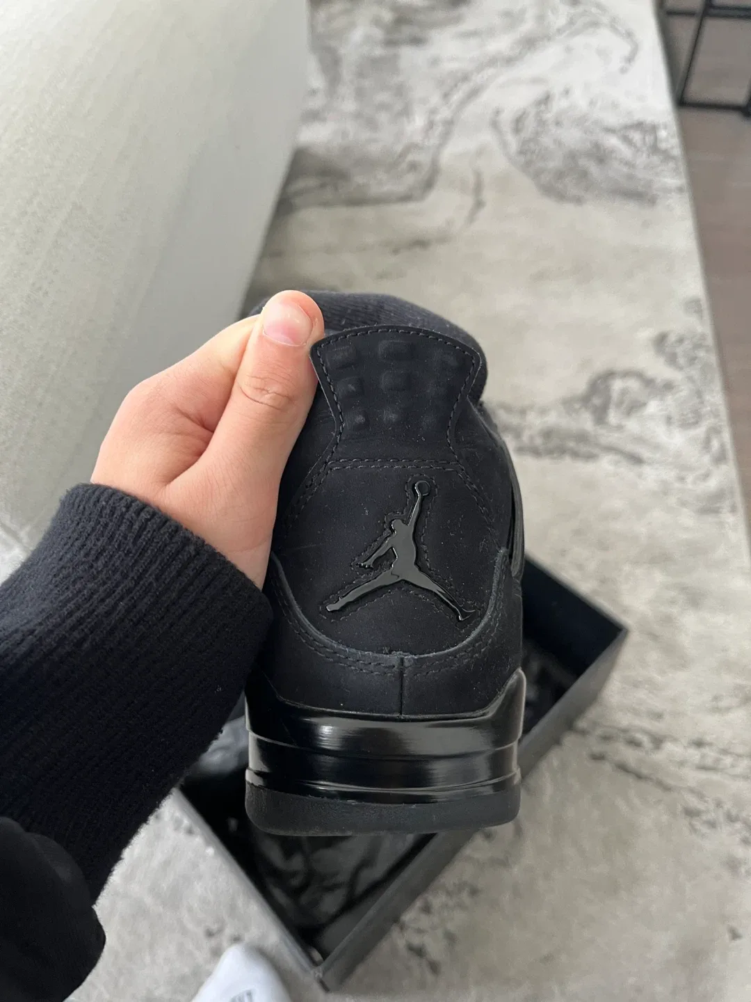 Jordan 4 Retro Black Cat (Size 7 US)