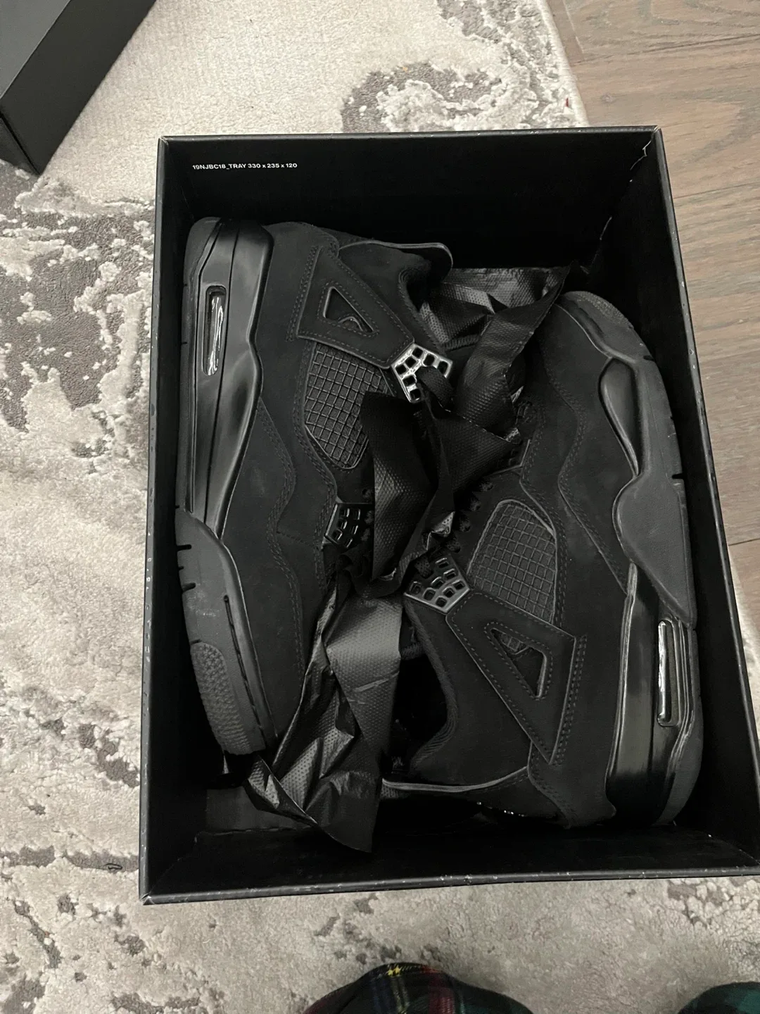 Jordan 4 Retro Black Cat (Size 7 US) image indicator(3)