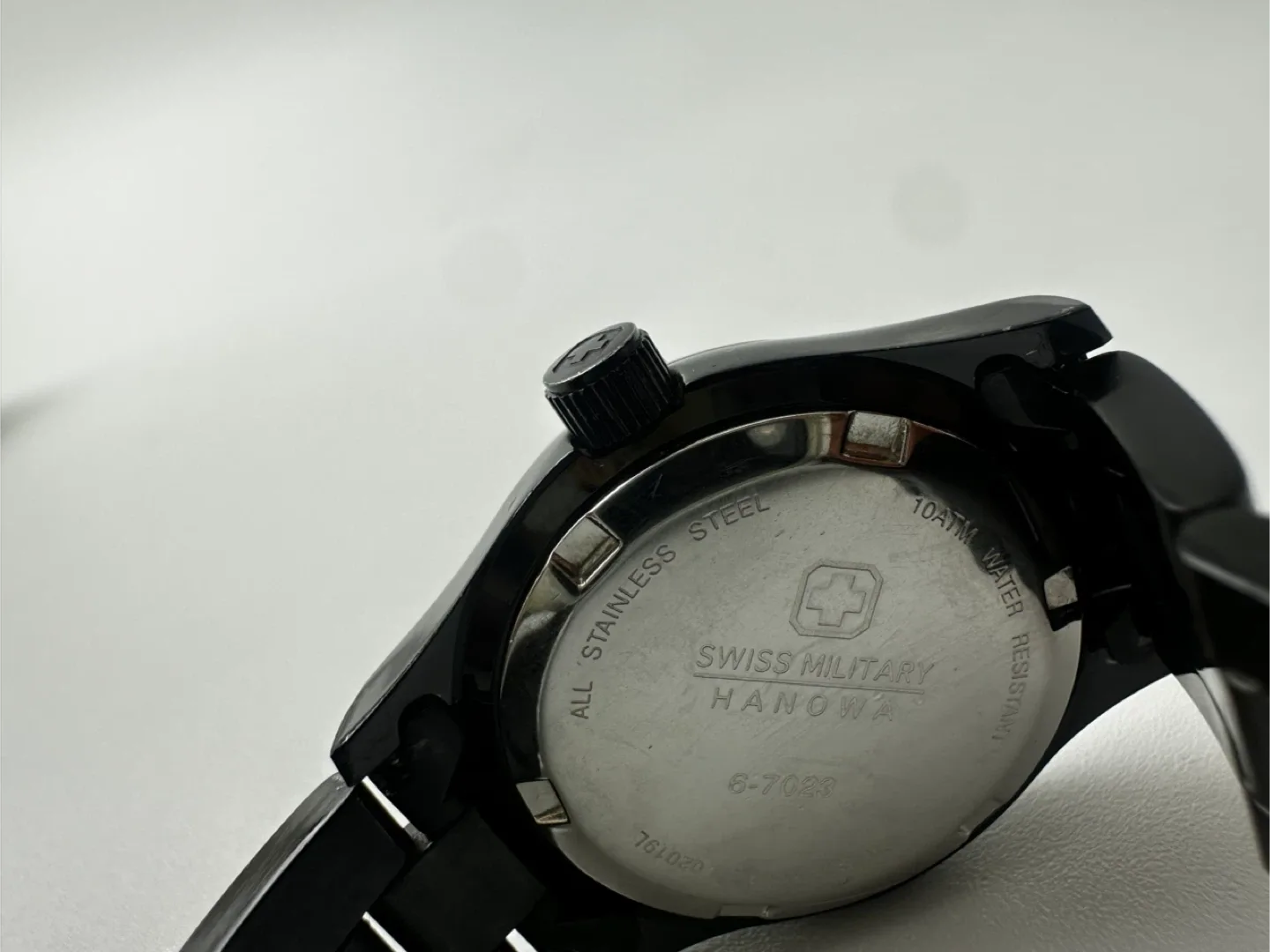 Swiss Military Hanowa Ladies’ Watch – Black & Pink – 10ATM image indicator(4)