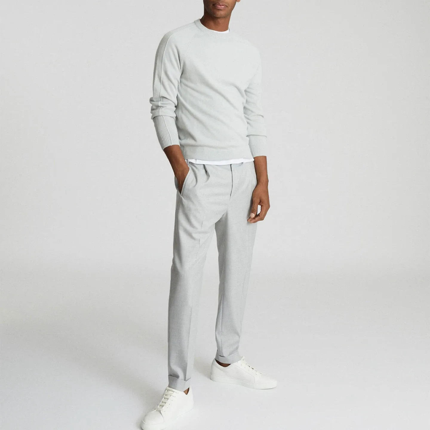 REISS Wool & Cashmere Blend Sweater #Cleanout