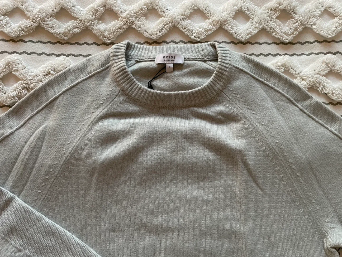 REISS Wool & Cashmere Blend Sweater #Cleanout image indicator(3)