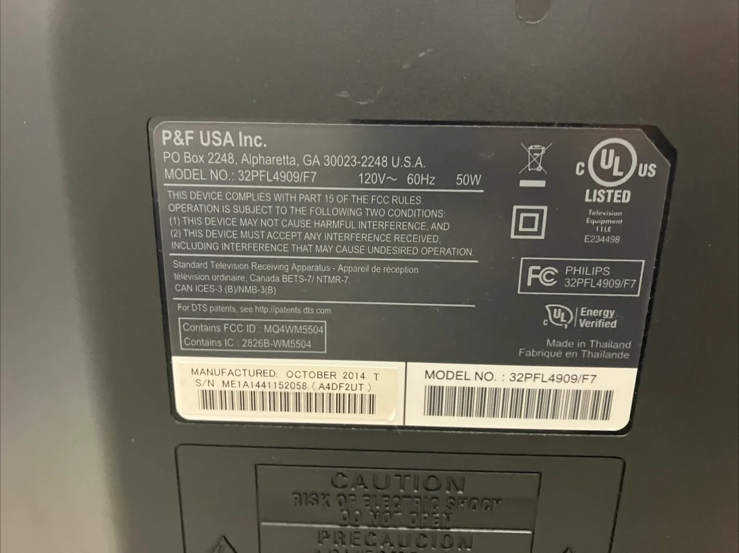 Smart TV Philip 32 image indicator(7)