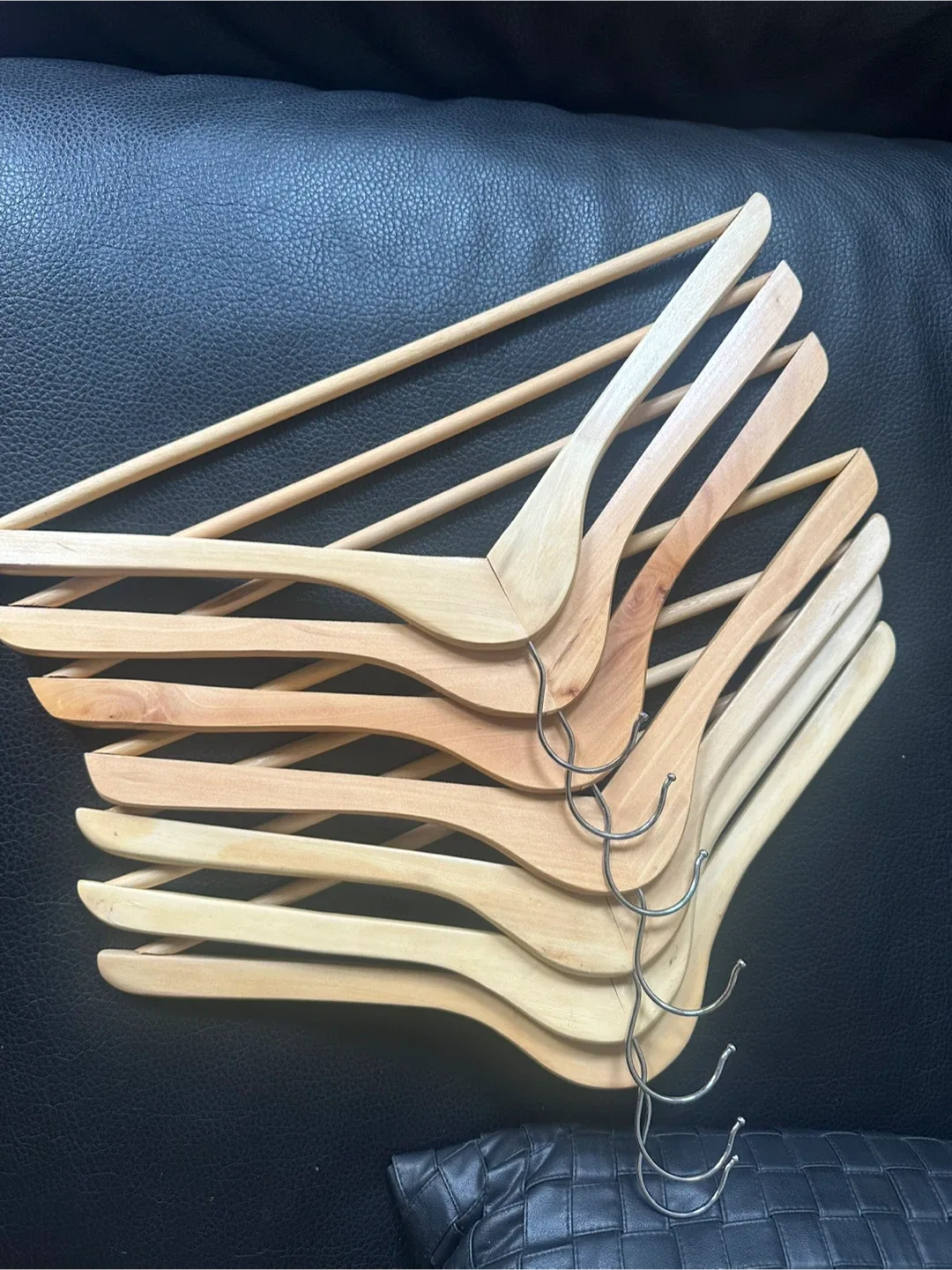 Wooden Clothes Hangers - Lot of 20