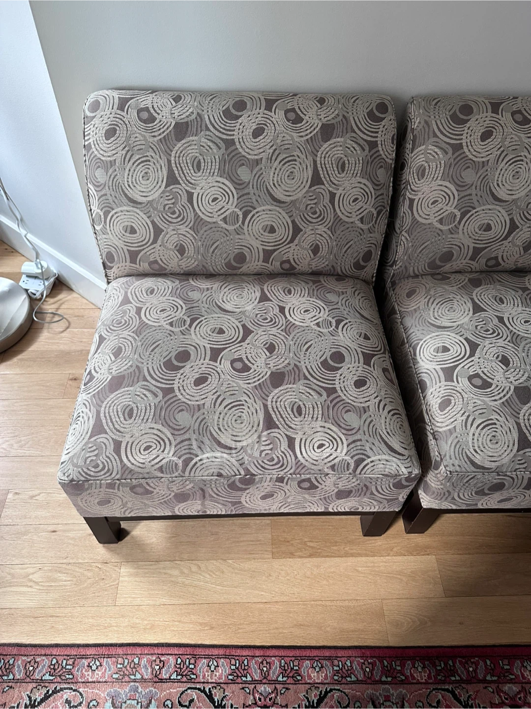 Pair of Patterned Accent Chairs - photo 4