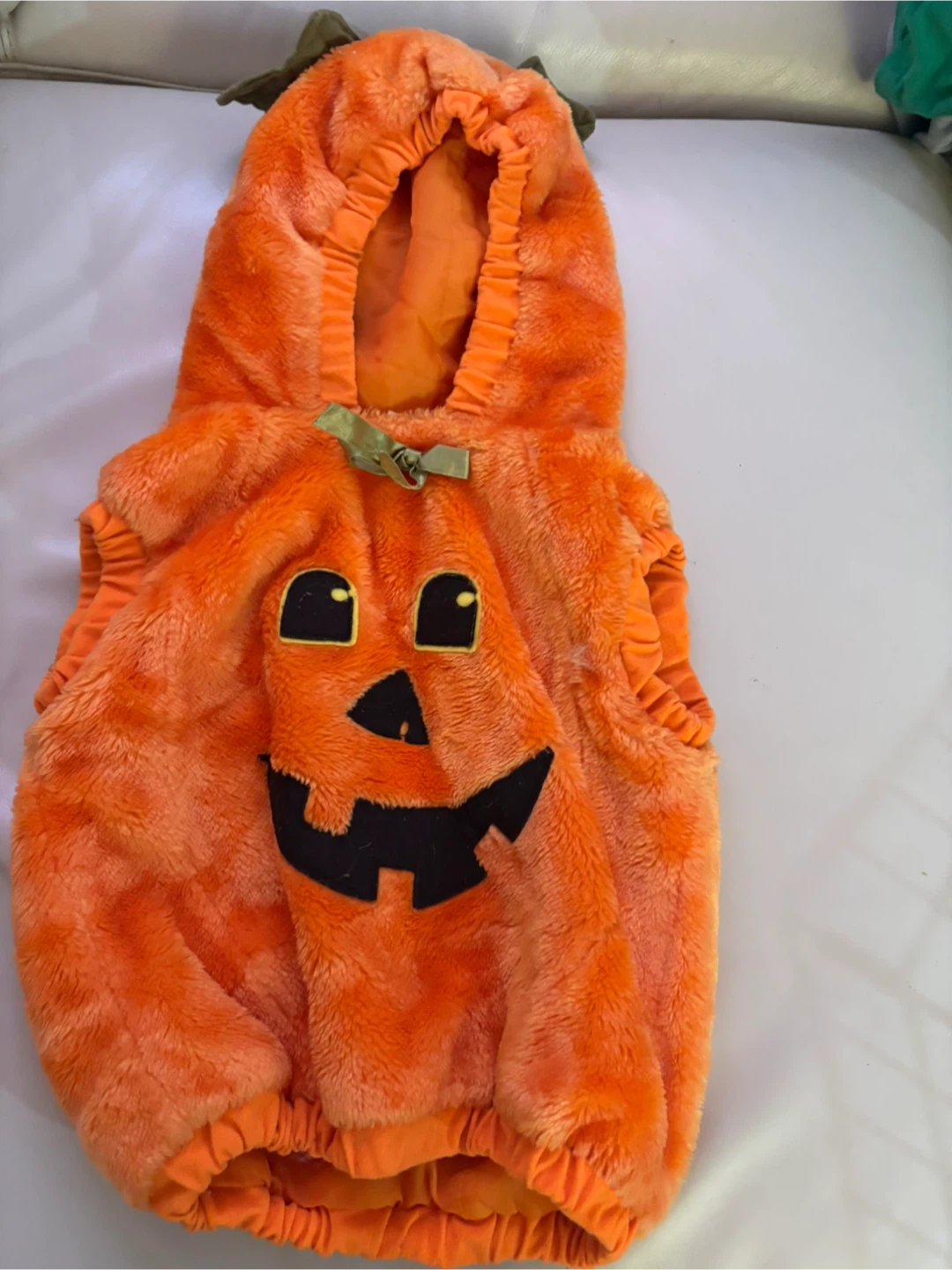 Warm Pumpkin Costume - toddler $3