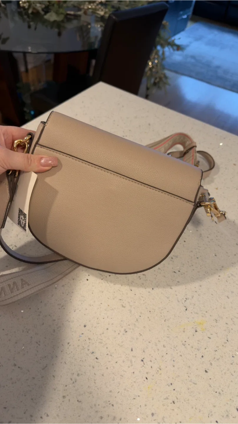 Anne Klein Flap Crossbody Bag - Stone Colour image indicator(2)