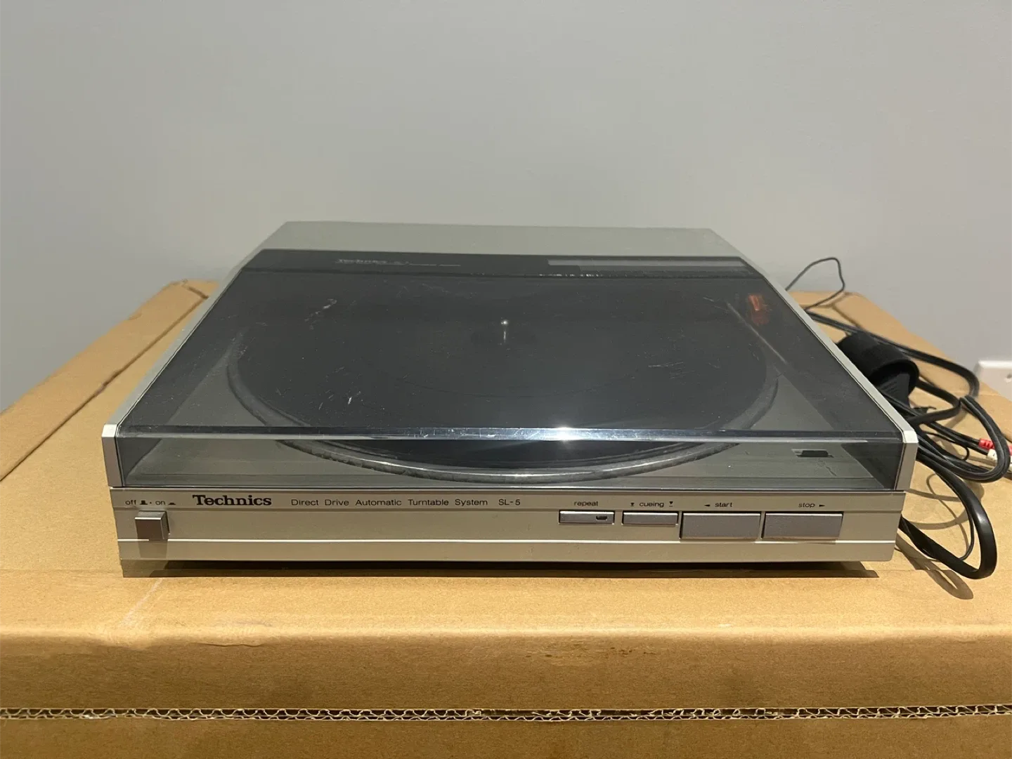 Technics SL-5 Direct Drive Turntable System image indicator(3)